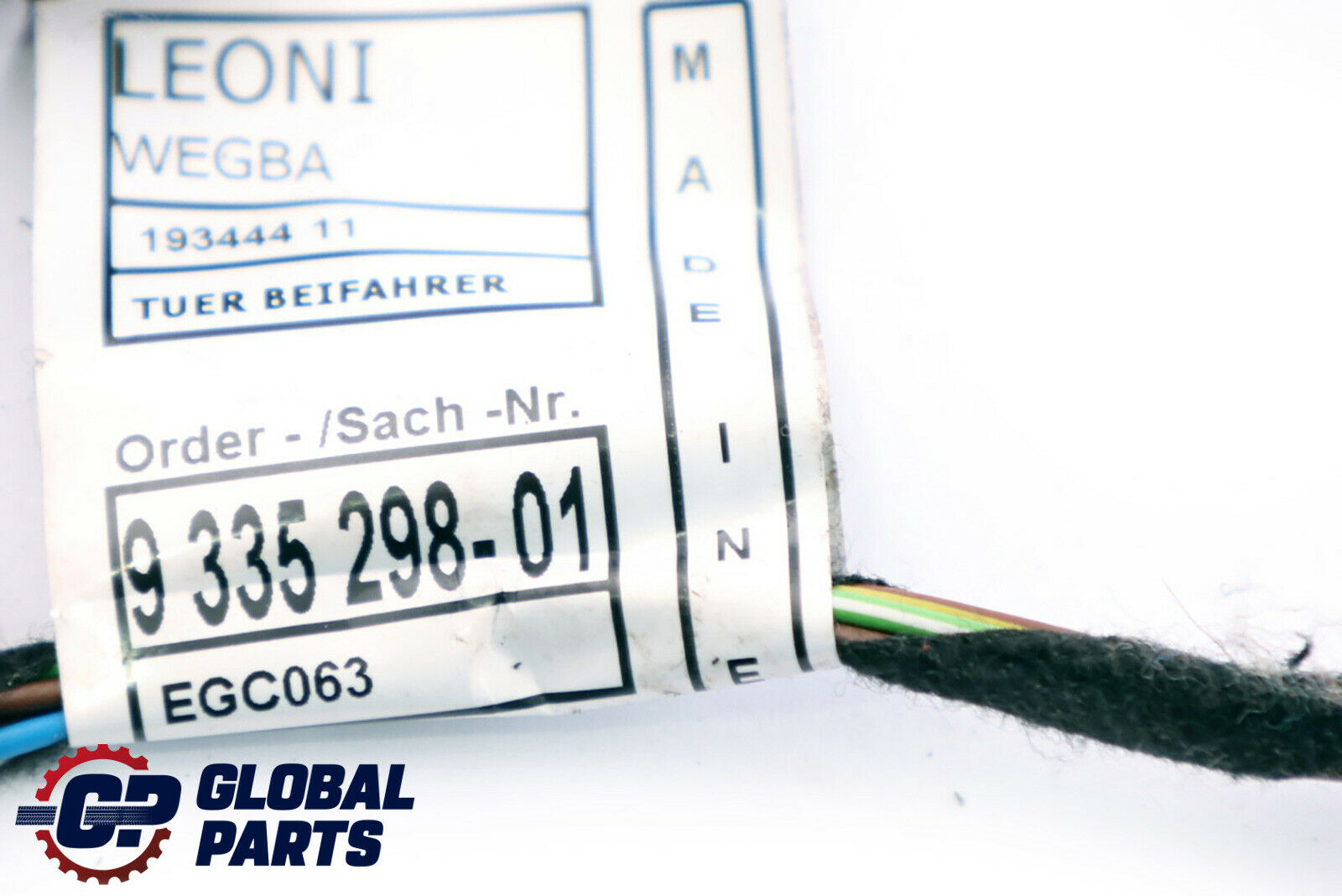 BMW 1 Reihe F20 Kabelsatz vorne links 9215715 9335298 61129335298