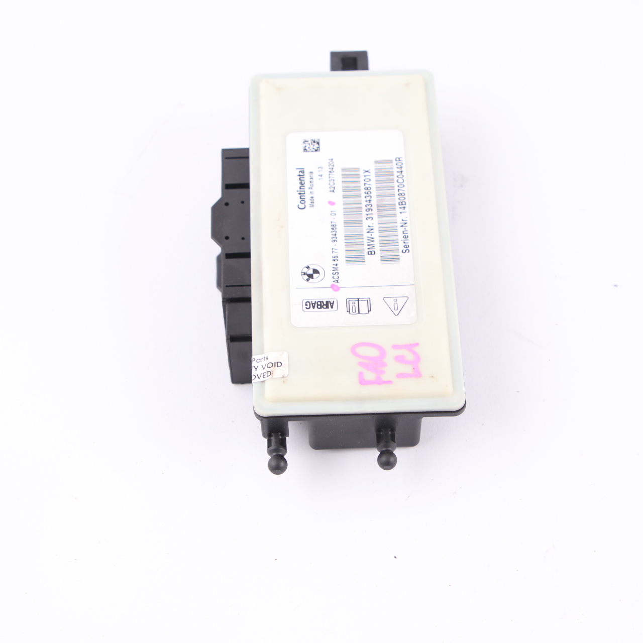 BMW F01 LCI F07 F10 F11 F25 Sicherheitssteuergerät Air Module ECU 9343687