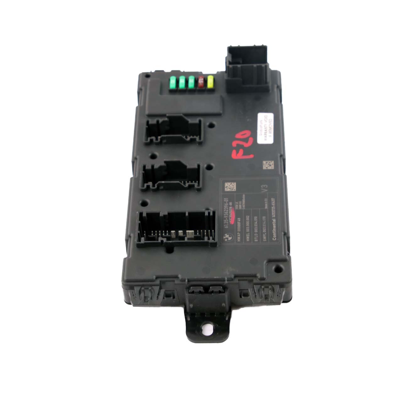 BMW F20 REM Hintere Elektronische Modul Sicherungskasten Steuergerät V3 9362396