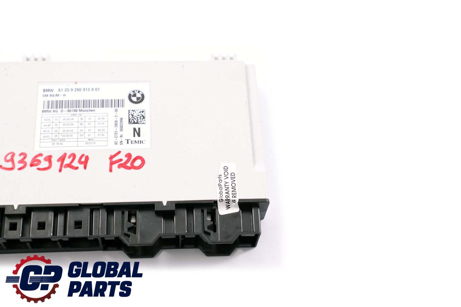 BMW F10 F20 F30 Vordersitz Steuergerät Modul Speicher 9280913