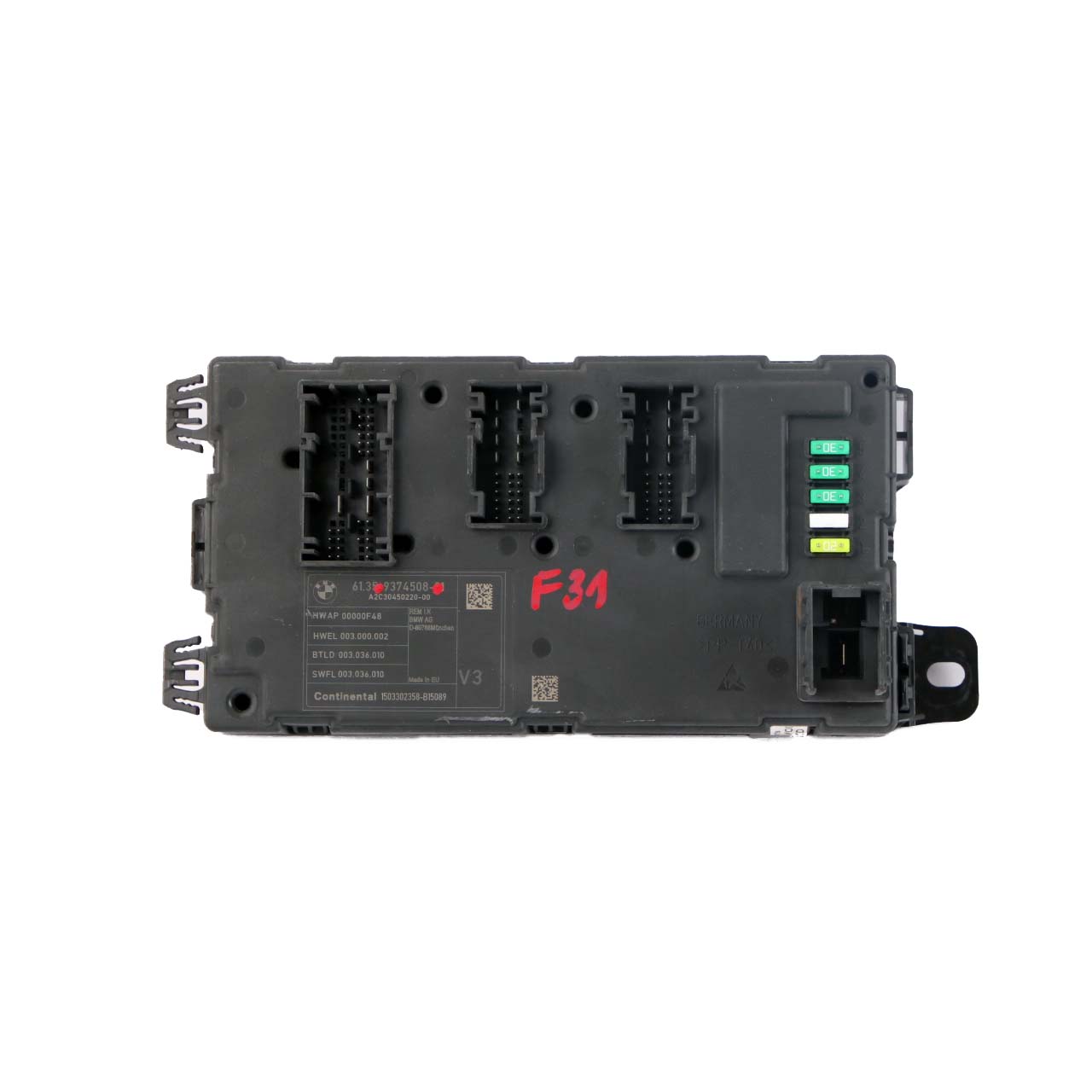 BMW F20 F21 F30 F31 REM Hinteres Elektronikmodul Sicherungskasten  V3 9374508