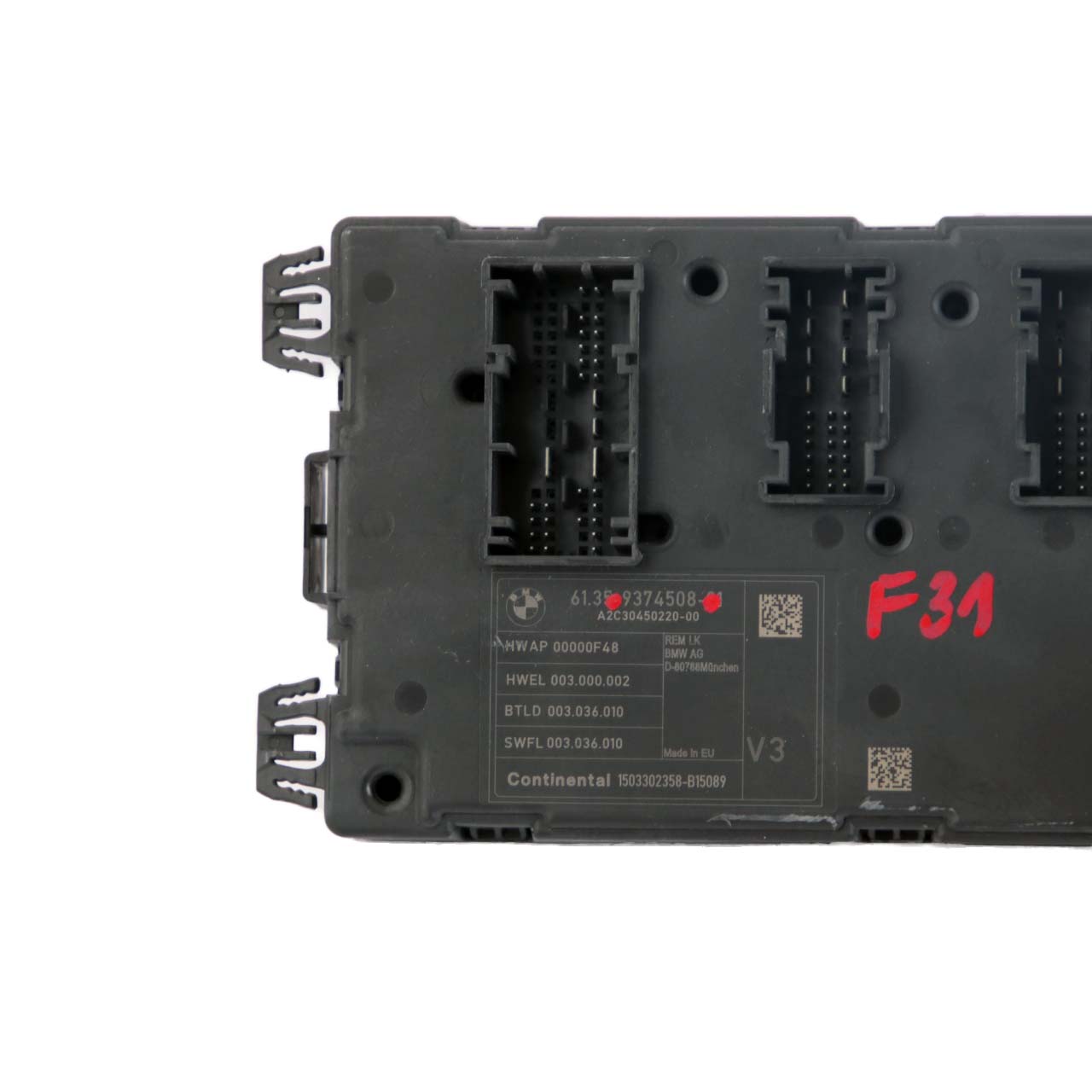 BMW F20 F21 F30 F31 REM Hinteres Elektronikmodul Sicherungskasten  V3 9374508