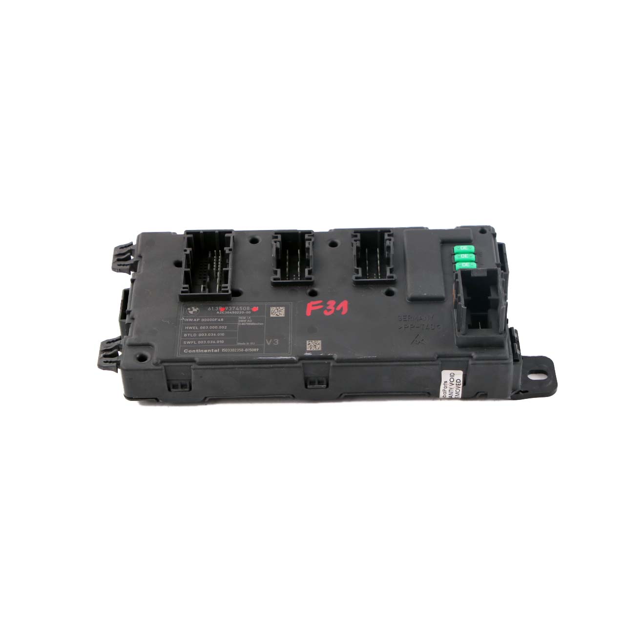 BMW F20 F21 F30 F31 REM Hinteres Elektronikmodul Sicherungskasten  V3 9374508