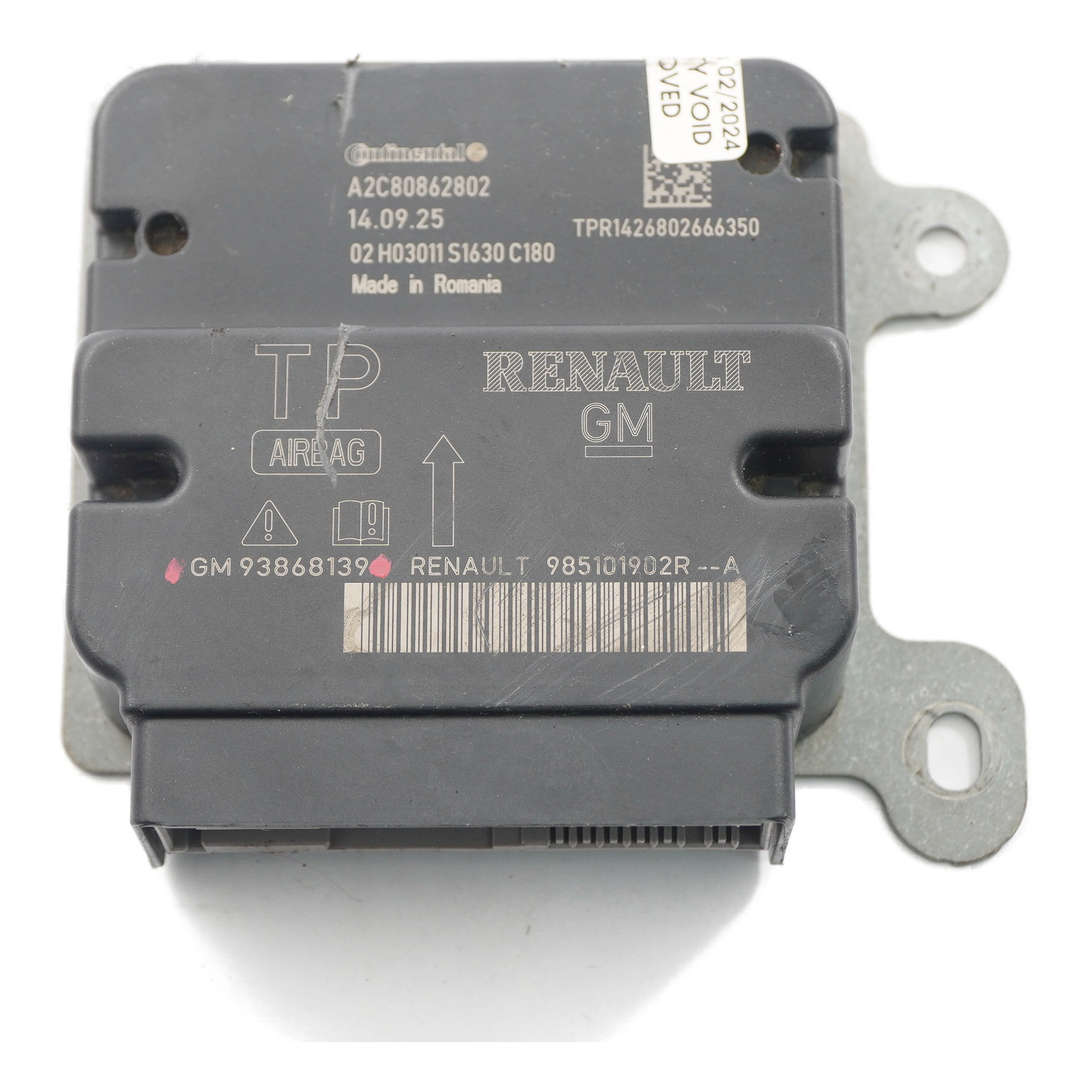 Renault Trafic III Opel Vivaro B Luft modul Steuergerät ECU 93868139 985101902R