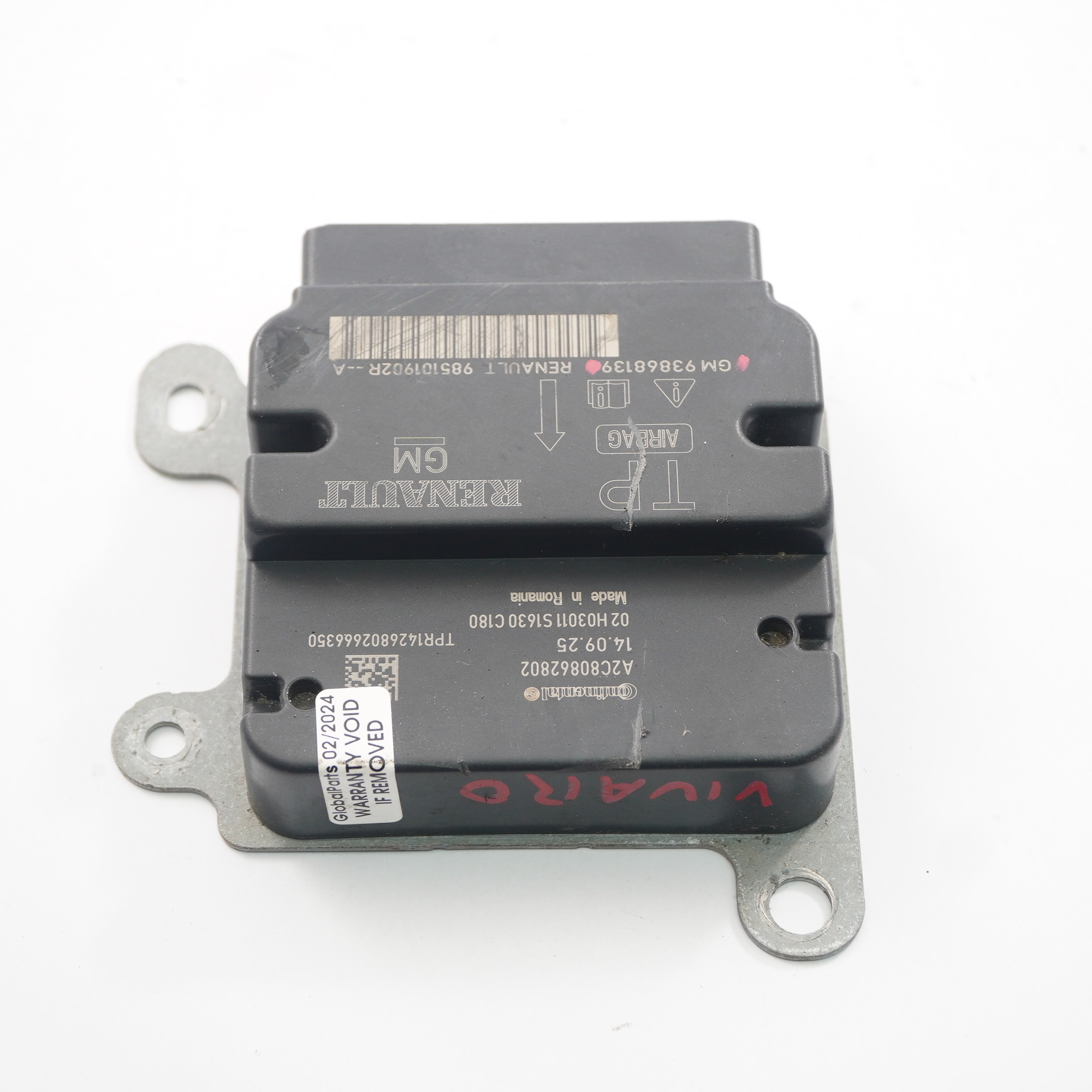 Renault Trafic III Opel Vivaro B Luft modul Steuergerät ECU 93868139 985101902R