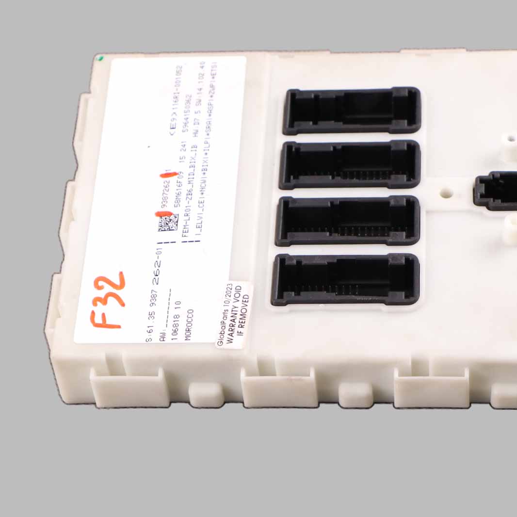 FEM Modul BMW F20 F21 F22 F30 F31 F32 F36 Karosseriesteuergerät ECU LR01 9387262