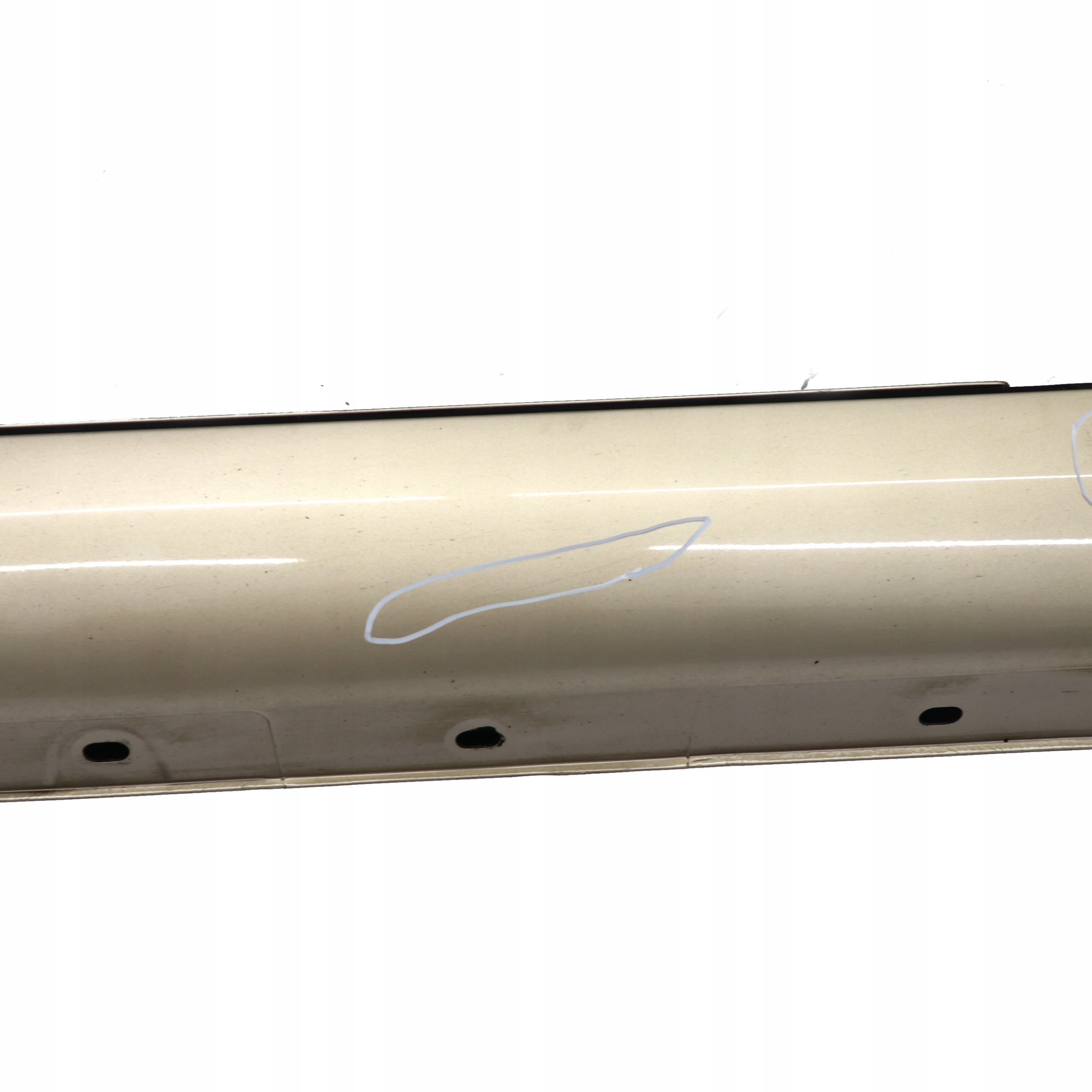 Mercedes-Benz C W203 Door Sill Side Cover Skirt Left N/S Brilliant Silver - 744