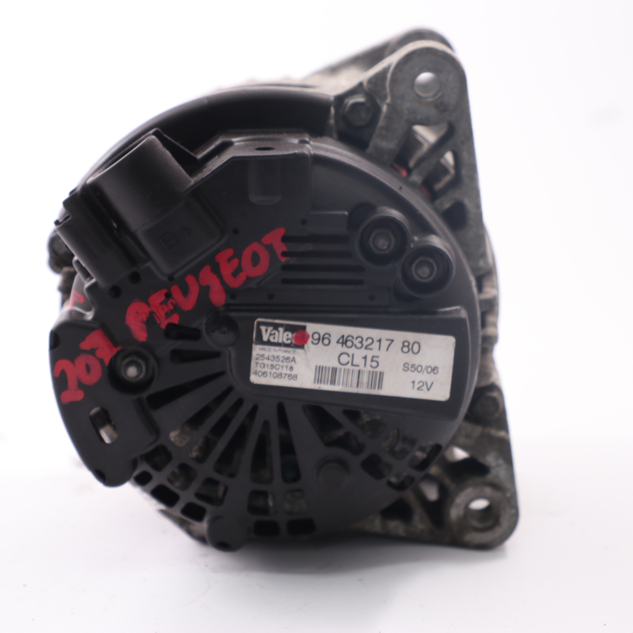 Alternator Generator Peugeot 207 Diesel 12V Electrical Unit 9646321780