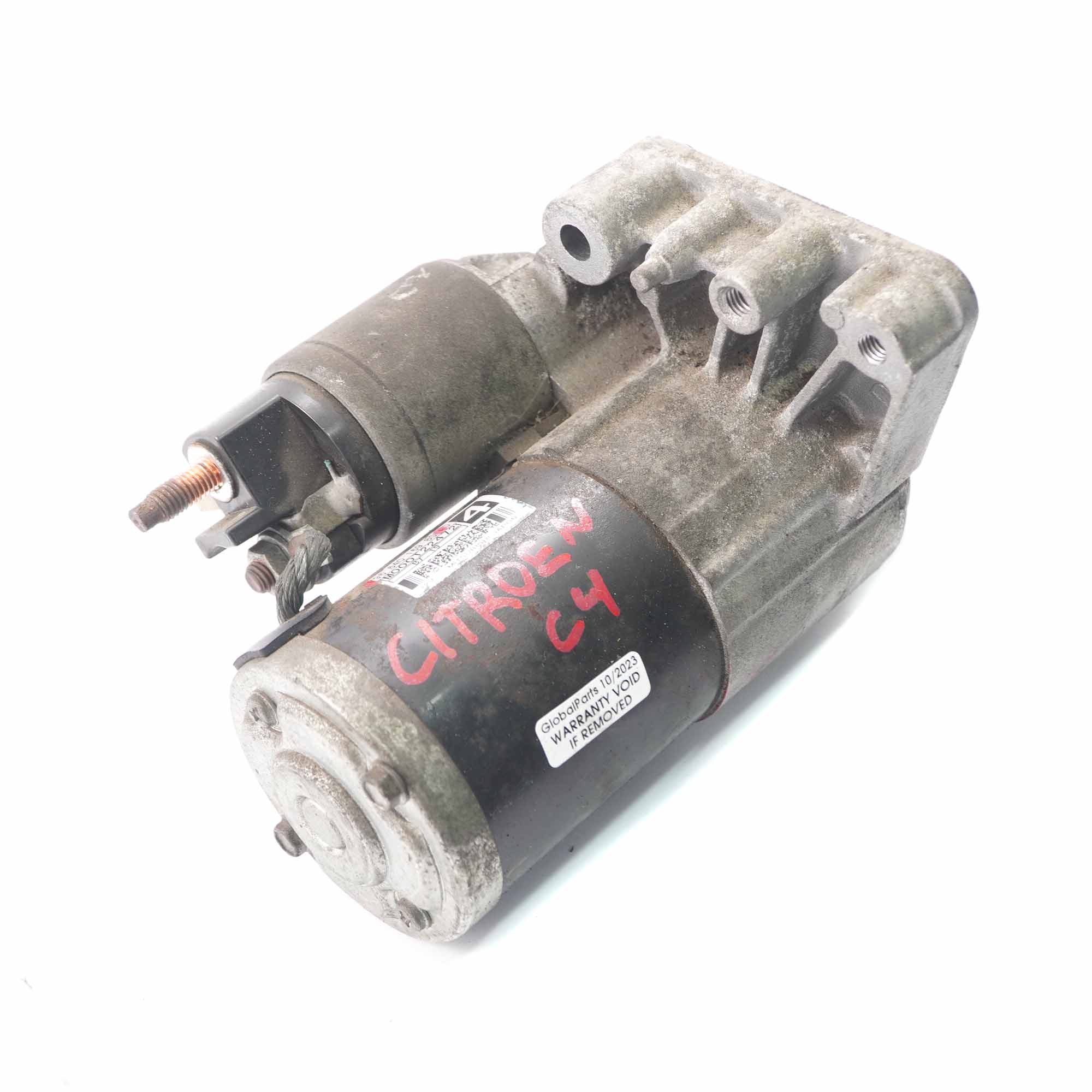 Citroen C4 Anlasser Dieselmotor HDI Stellmotoreinheit 9664016980