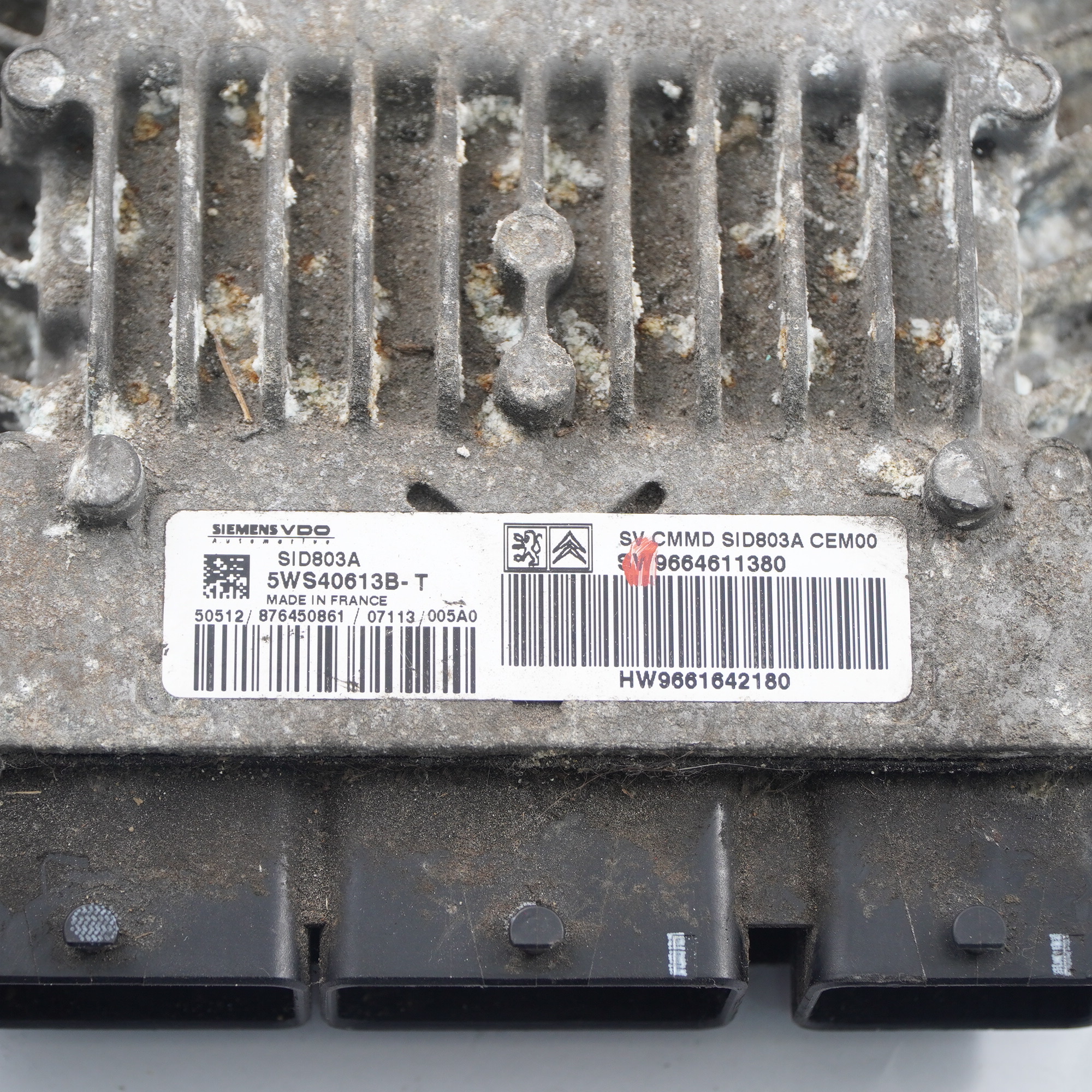 Peugeot Expert Citroen Jumpy 2.0 HDI 120HP Motor einheit ECU 9664611380 Handbuch