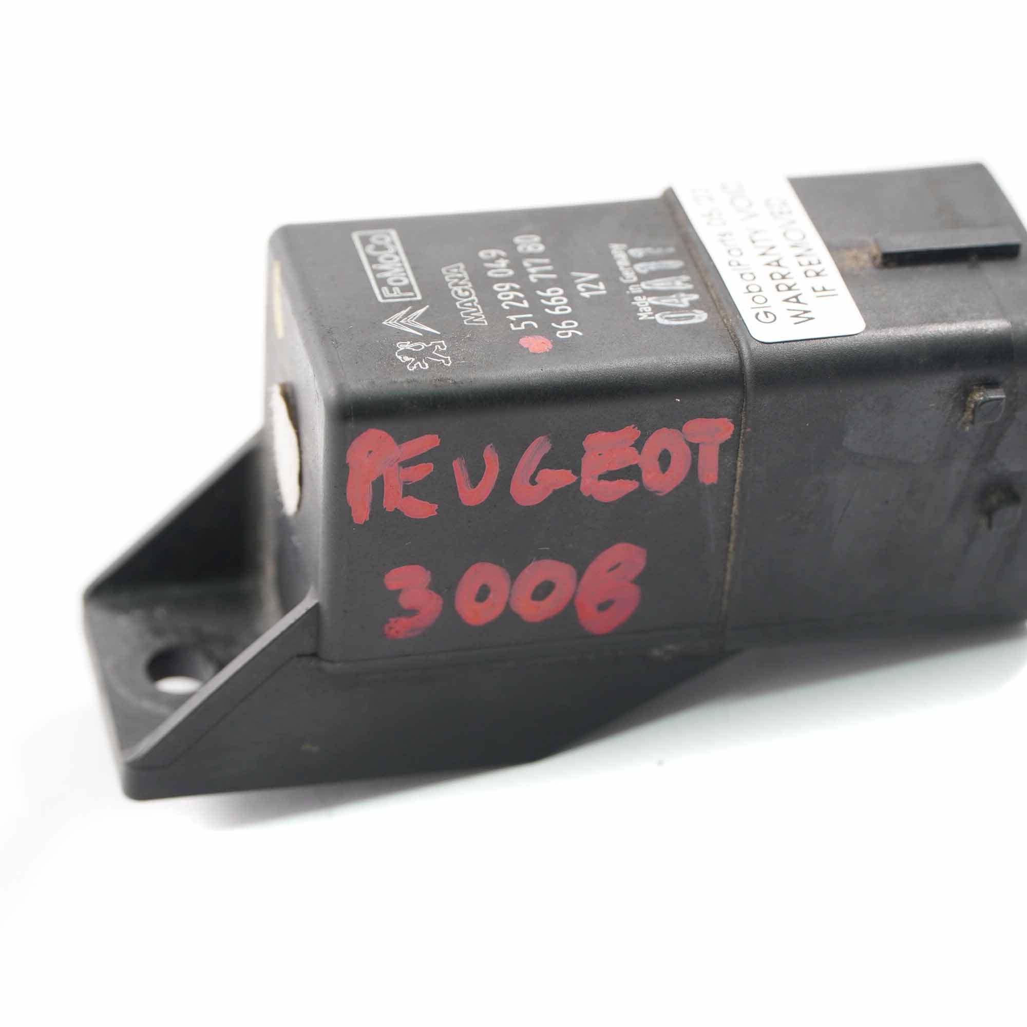 Peugeot Citroen Ford Volvo Relais Glühkerzenmodul 8 Pins Einheit 9666671780