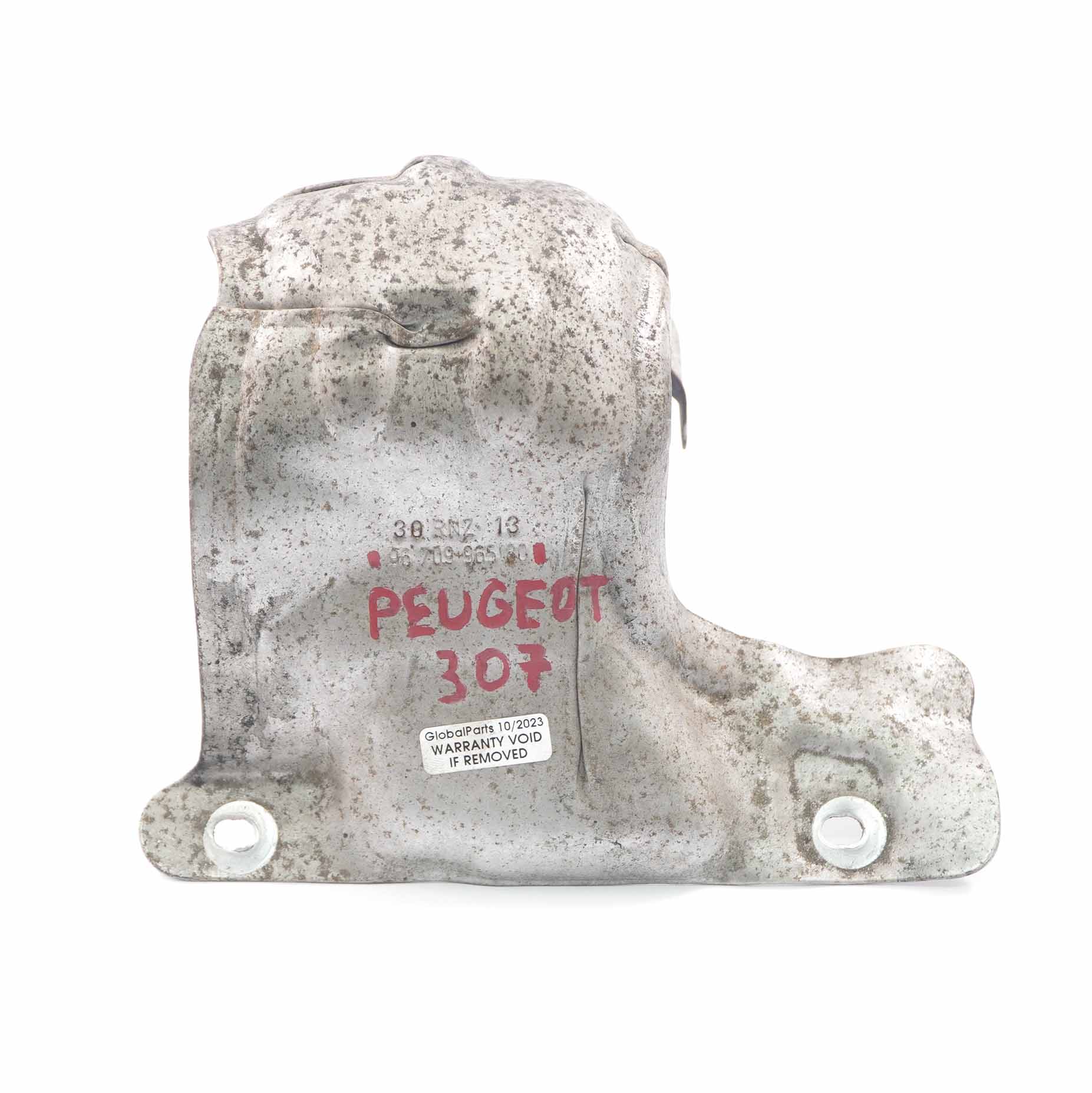 Peugeot 307 Diesel Hitzeschild Turbolader Krümmer Wärmeplatte 9670996580