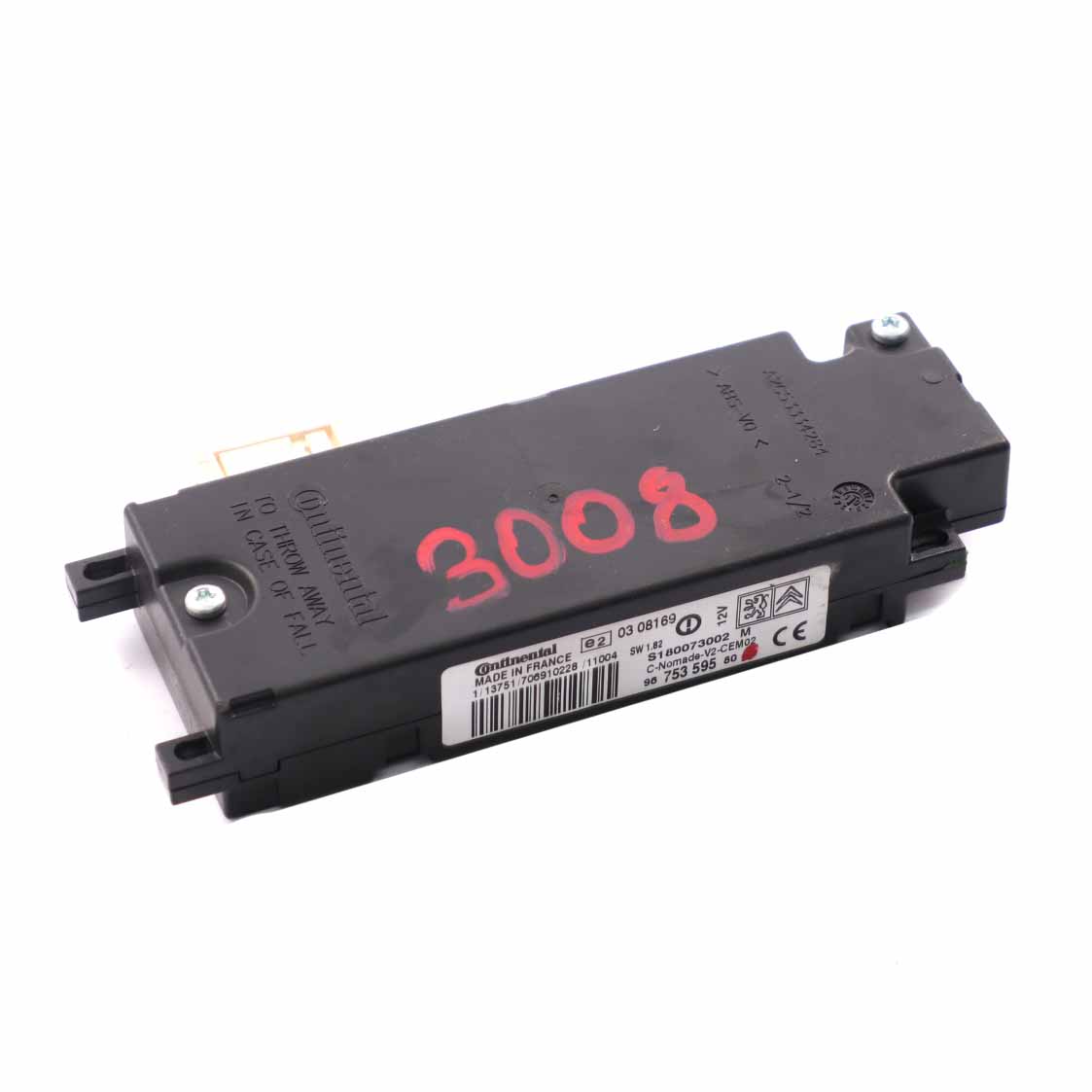 Peugeot 3008 Bluetooth-Modul Multimedia-Steuergerät ECU 9675359580