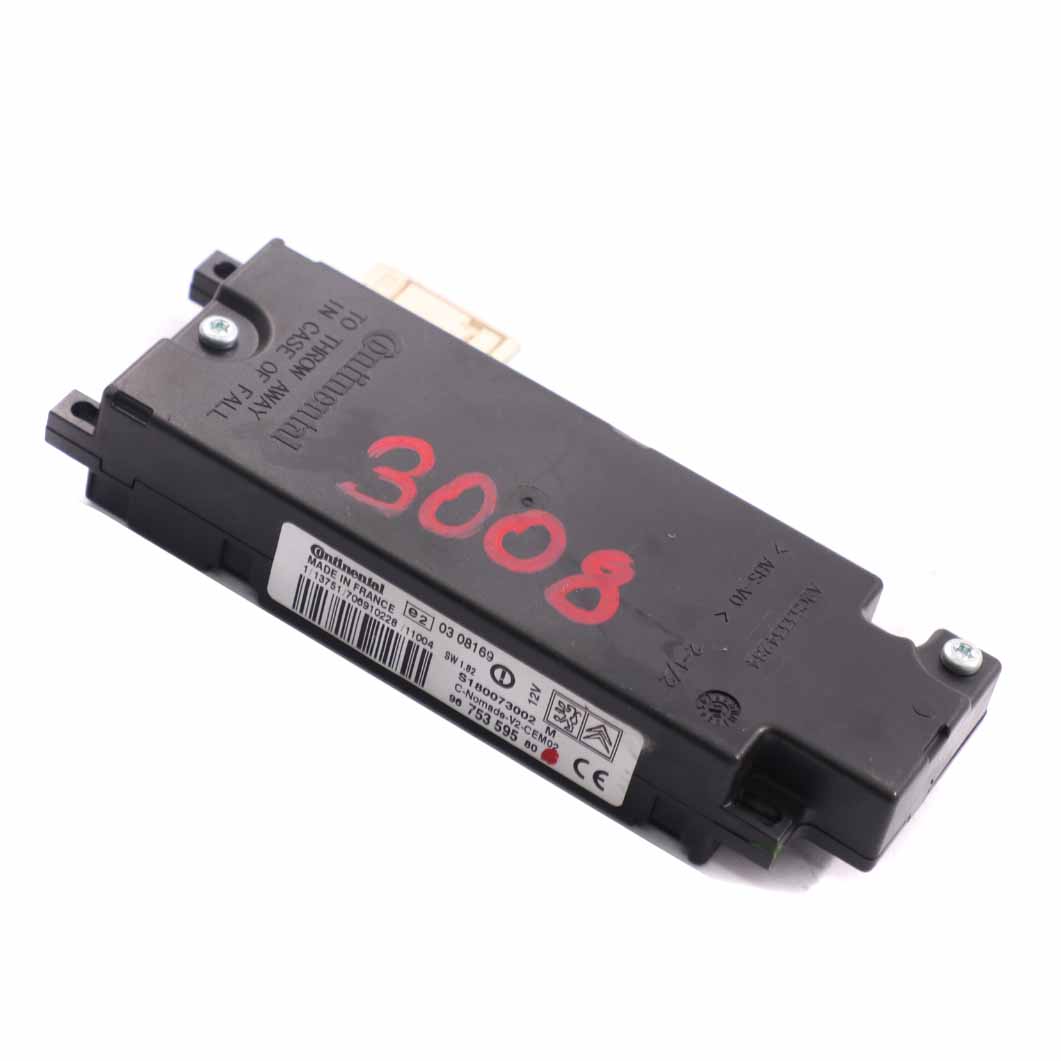 Peugeot 3008 Bluetooth-Modul Multimedia-Steuergerät ECU 9675359580