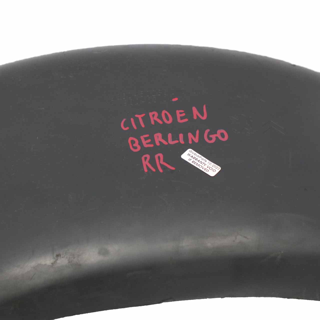 Citroen Berlingo B9 Wheel Arch Rear Right O/S Wheelhouse Trim Cover 9680450280