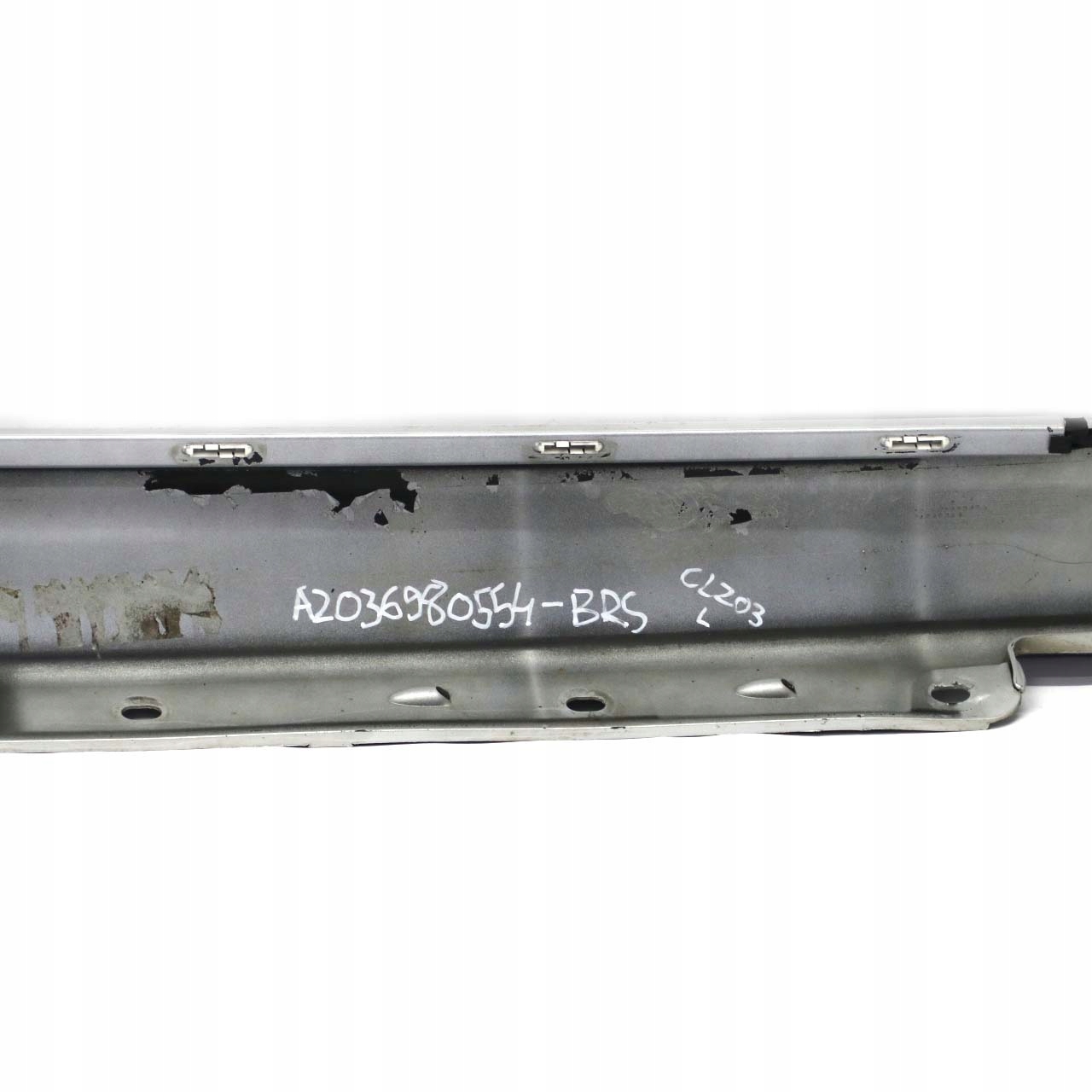 Mercedes-Benz C CL203 W203 Sill Side Cover Skirt Left N/S Brilliant Silver