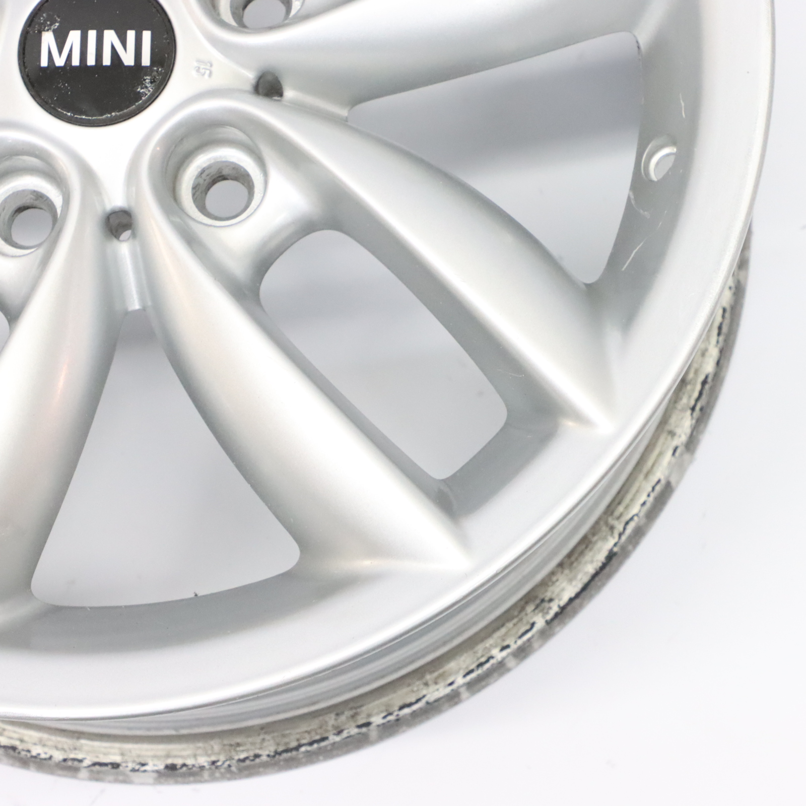 Mini Cooper R60 R61 Silber Alu Felge Alufelge 17" 7J 5 Star Double Spoke 124