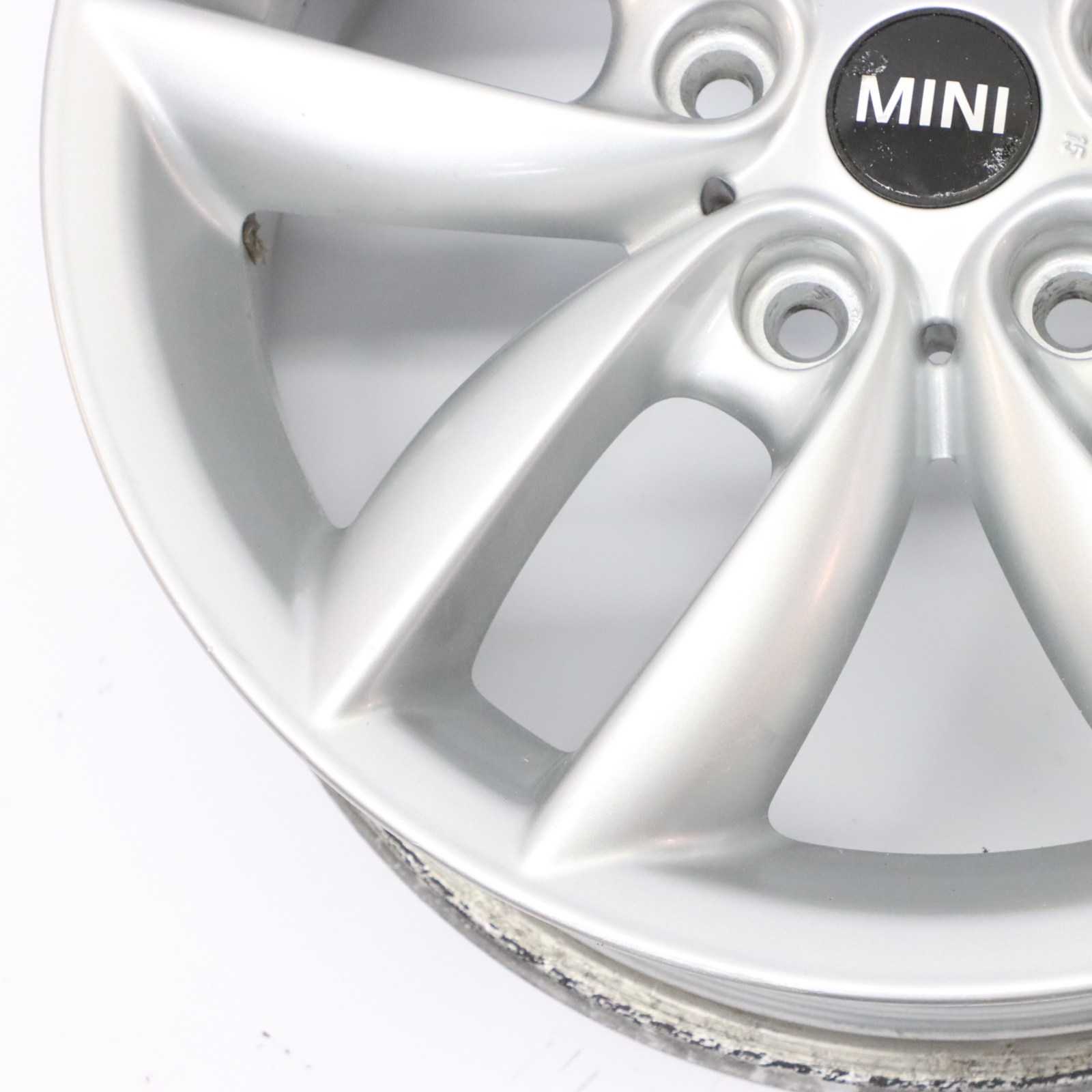 Mini Cooper R60 R61 Silber Alu Felge Alufelge 17" 7J 5 Star Double Spoke 124