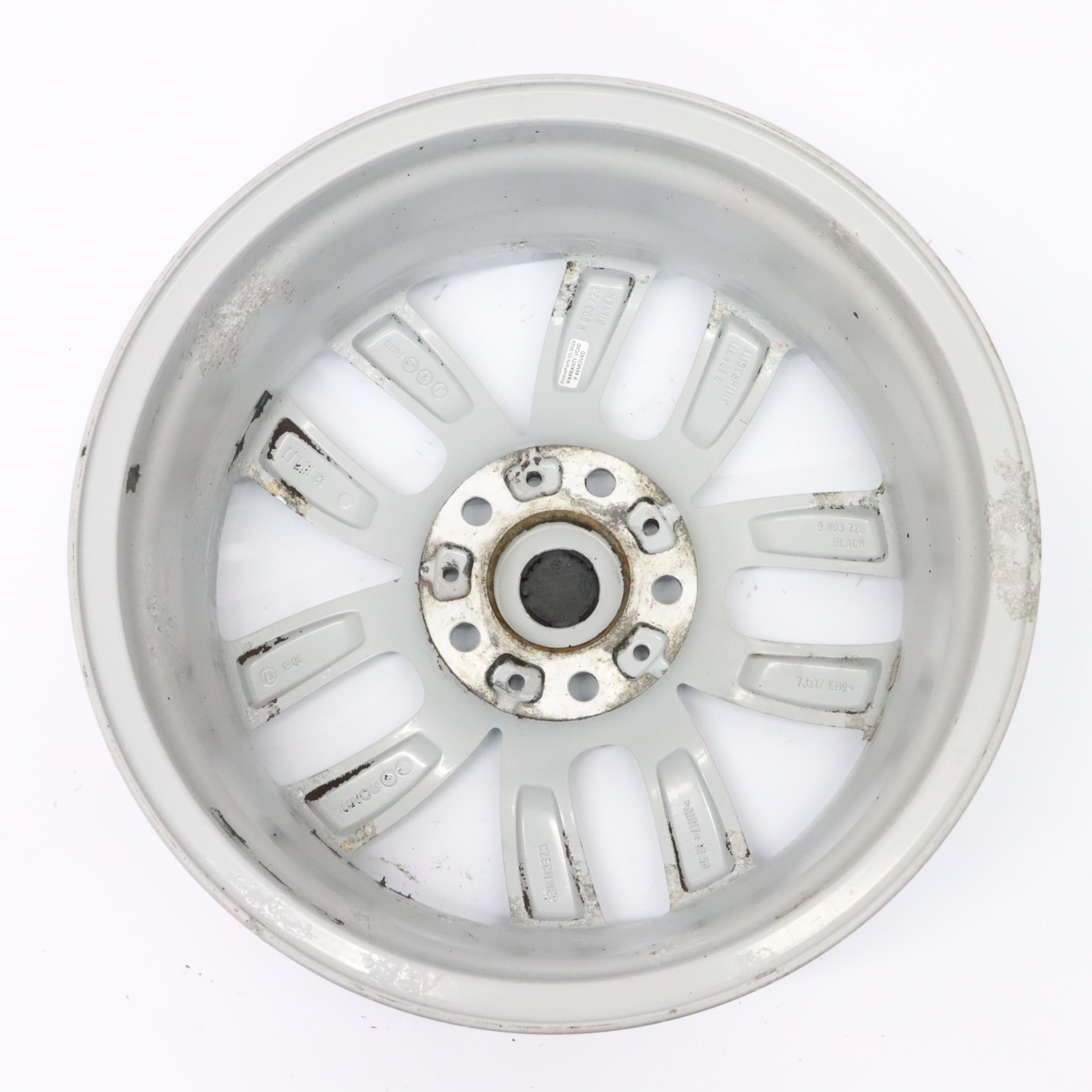 Mini Cooper R60 R61 Silber Alu Felge Alufelge 17" 7J 5 Star Double Spoke 124