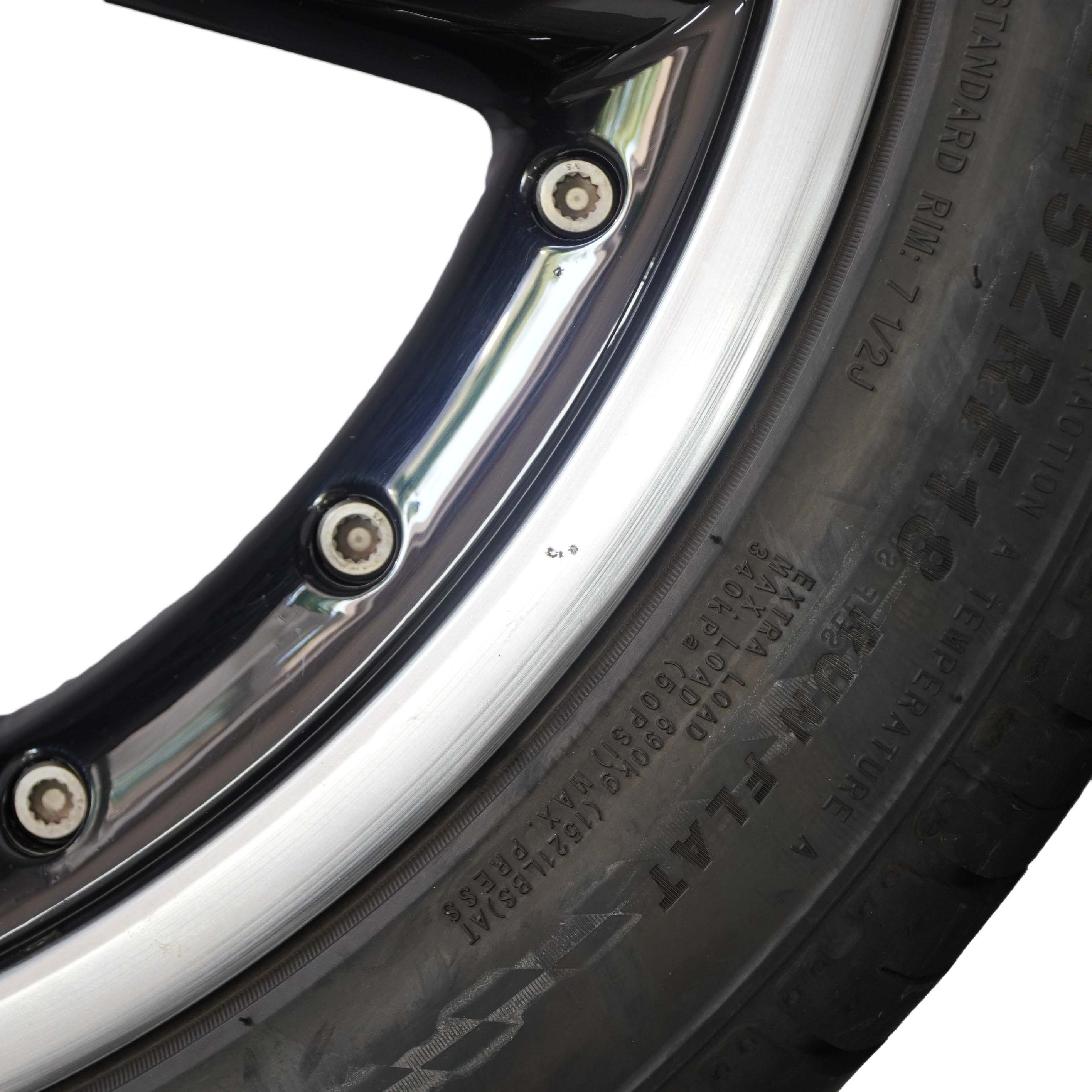 Mini R60 R61 Komplettes 4x Rad Alufelgen 18" ET:52 7,5J 5 Star Double Spoke 127