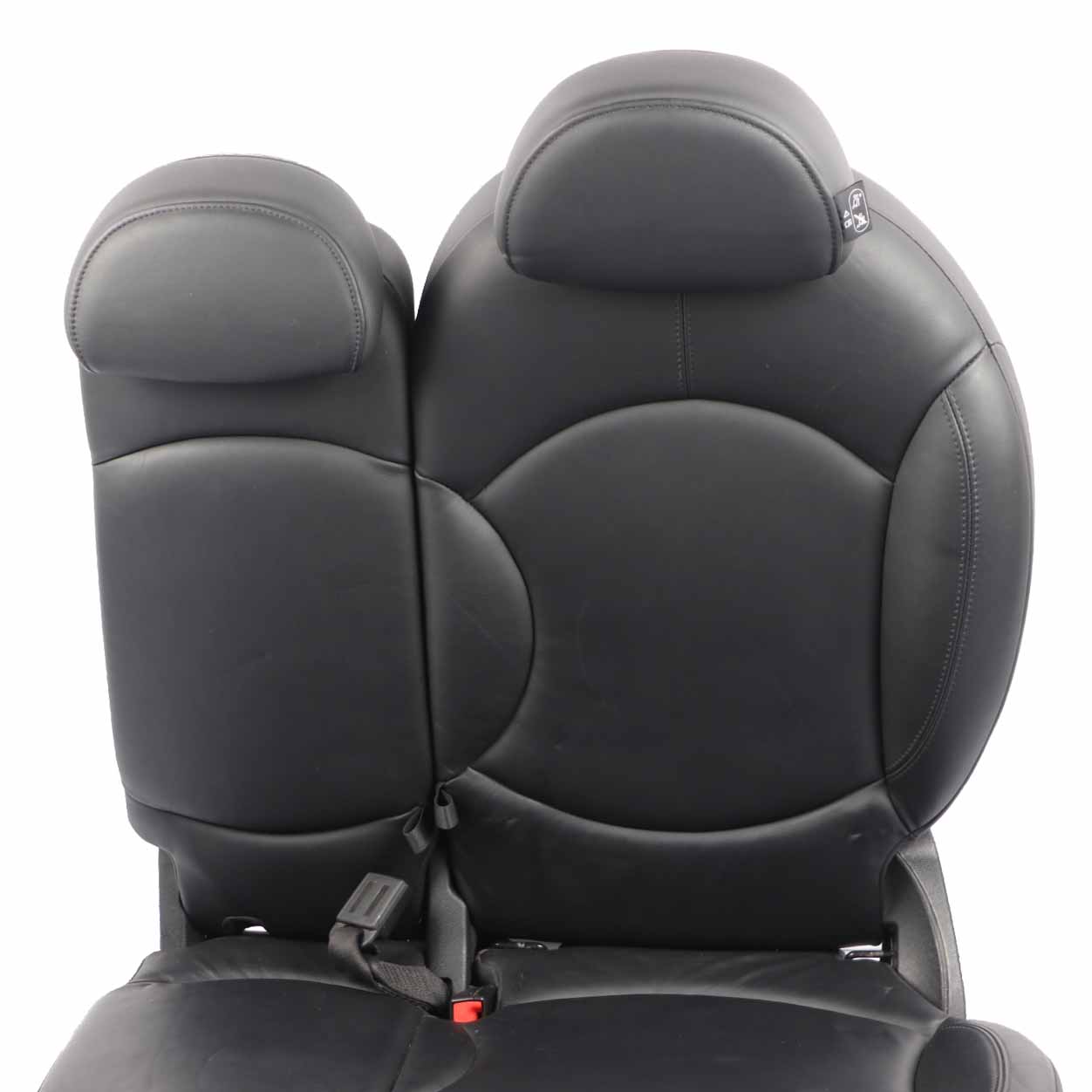 Mini R60 Countryman Rear Left N/S Folding Seat Leather Gravity Carbon Black