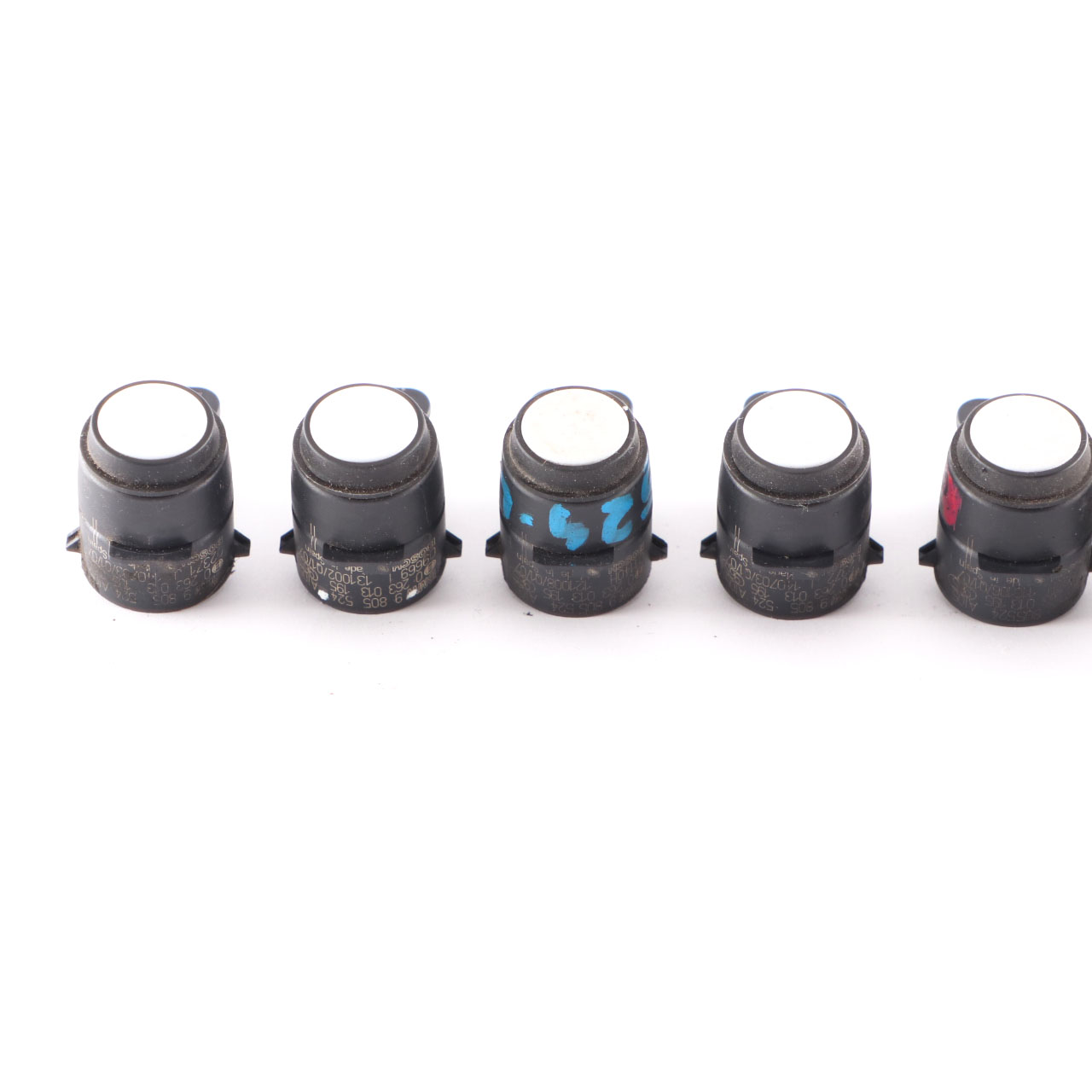 8 x Mini R60 hinten PDC Ultraschall Park sensor Licht weiß B15 Set 9805524