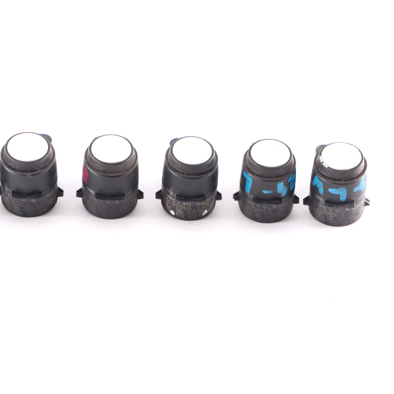 8 x Mini R60 hinten PDC Ultraschall Park sensor Licht weiß B15 Set 9805524