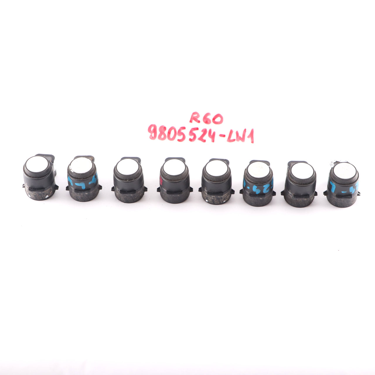 8 x Mini R60 hinten PDC Ultraschall Park sensor Licht weiß B15 Set 9805524