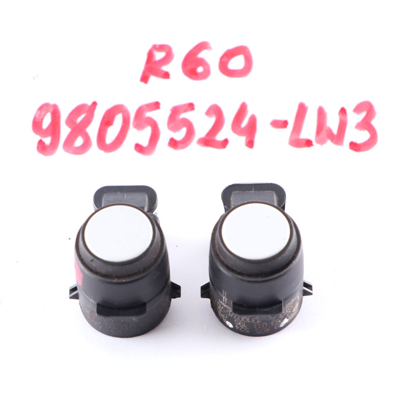 2 x Mini R60 hinten PDC Ultraschall Park sensor Licht weiß B15 Set 9805524