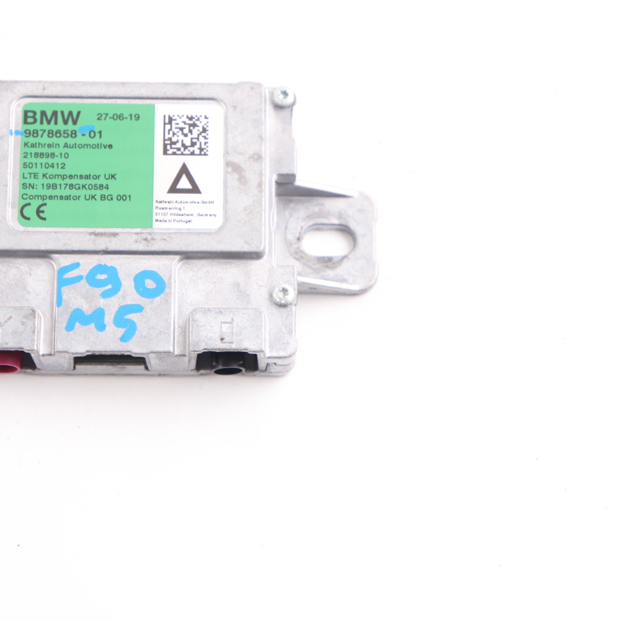 BMW F20 F30 F31 LCI Mini F55 F56 Kompensator LTE UK Steuergerät Modul 9878658