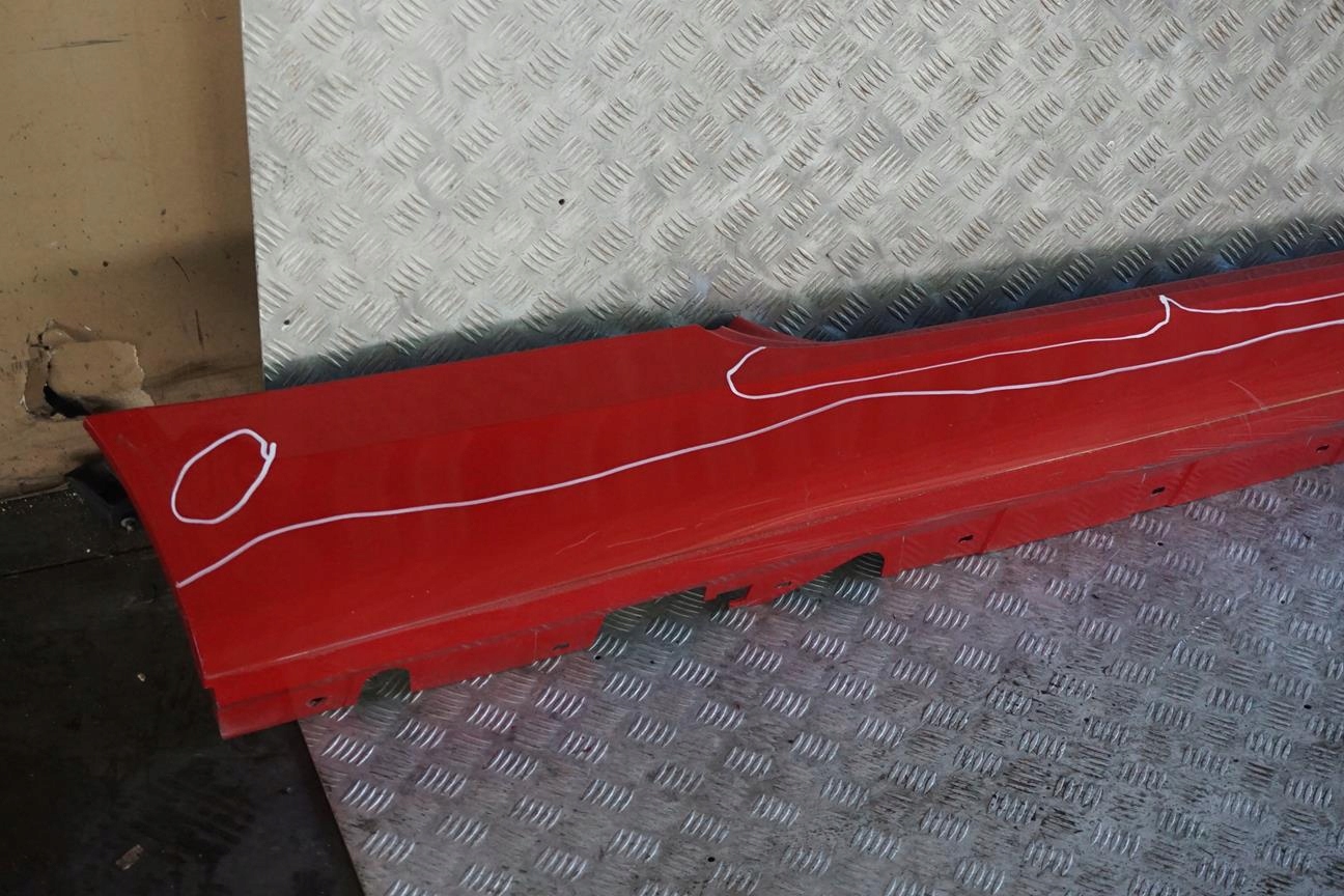 BMW 3 E92 E93 LCI Sill Strip Side Skirt Right O/S Vermilionrot Vermilion Red