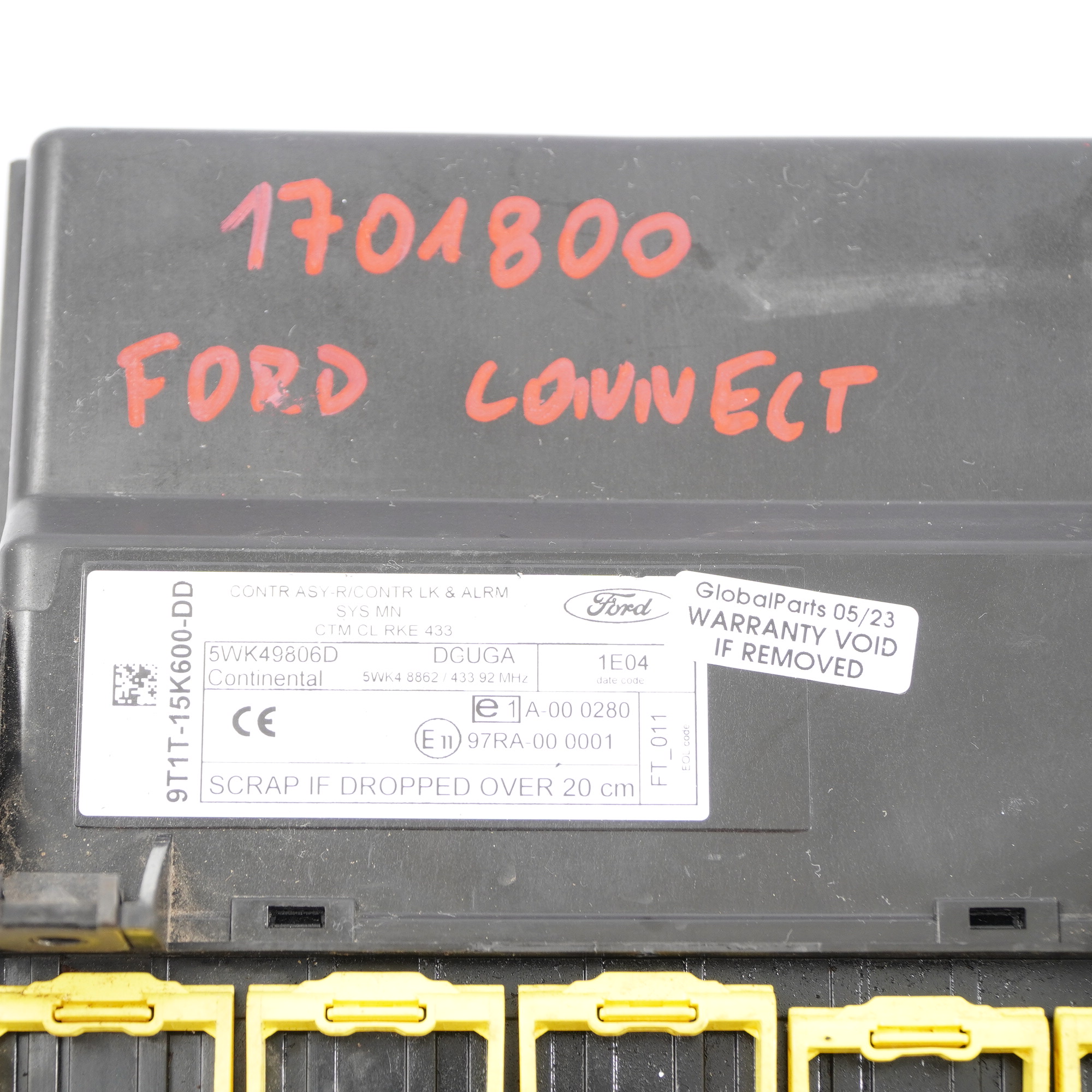 Ford Transit Connect Steuergerät Zentrale Türverriegelung Modul 9T1T-15K600-DD