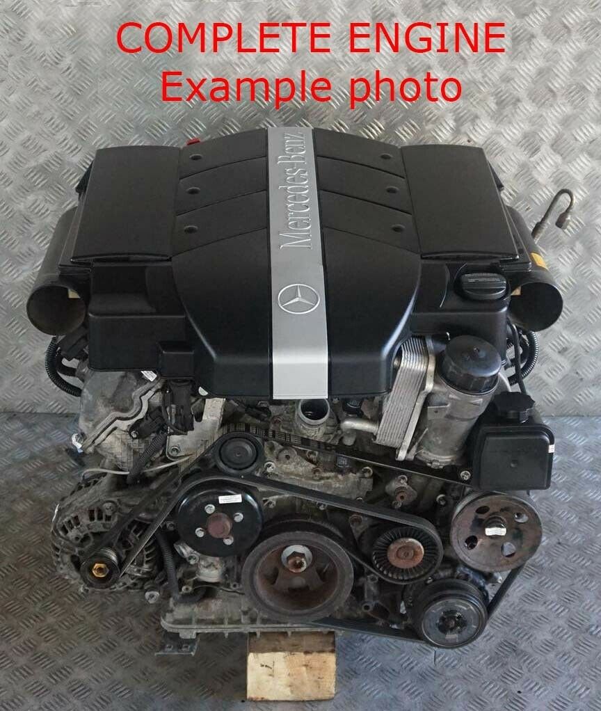 Mercedes-Benz E-Class W211 E240 M112 V6 177PS Nackter Motor 112.913 GARANTIE