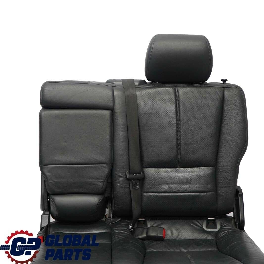 Mercedes ML W163 Schwarz Leder Sitzbank Lehne Hinten Links Sitz A1639201746