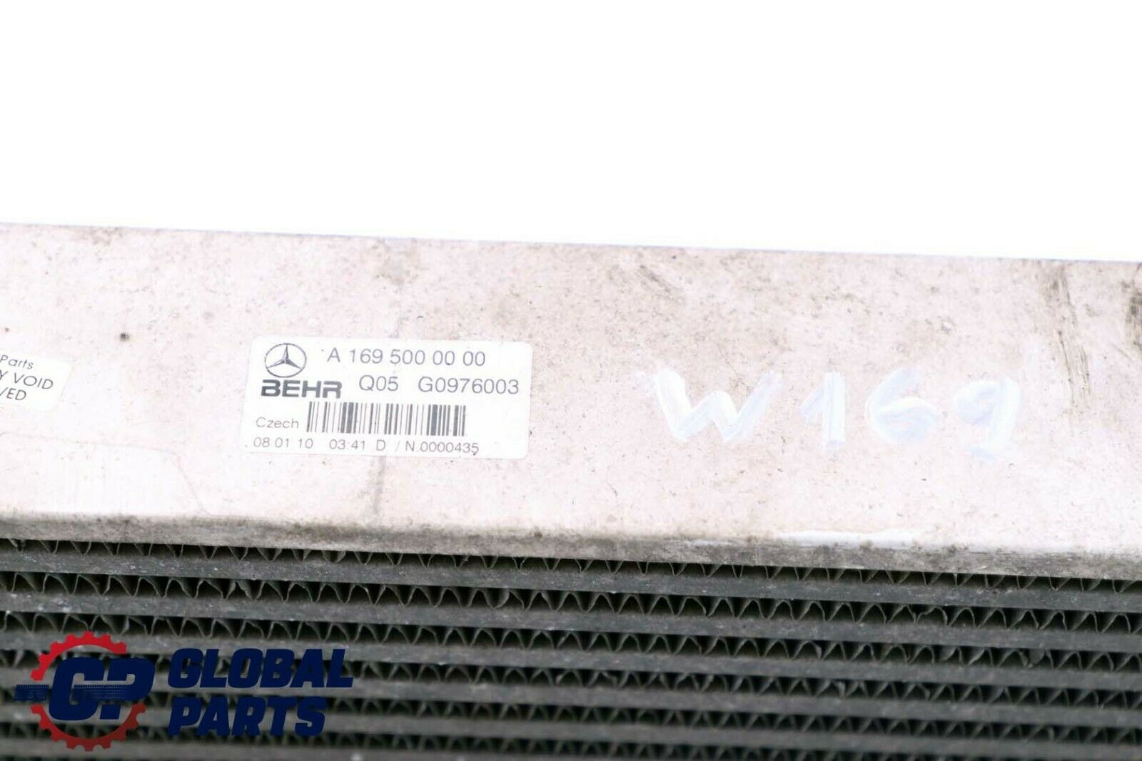 Mercedes W169 W245 Ladeluftkühler Ladeluftkühler Kühler A1695000000