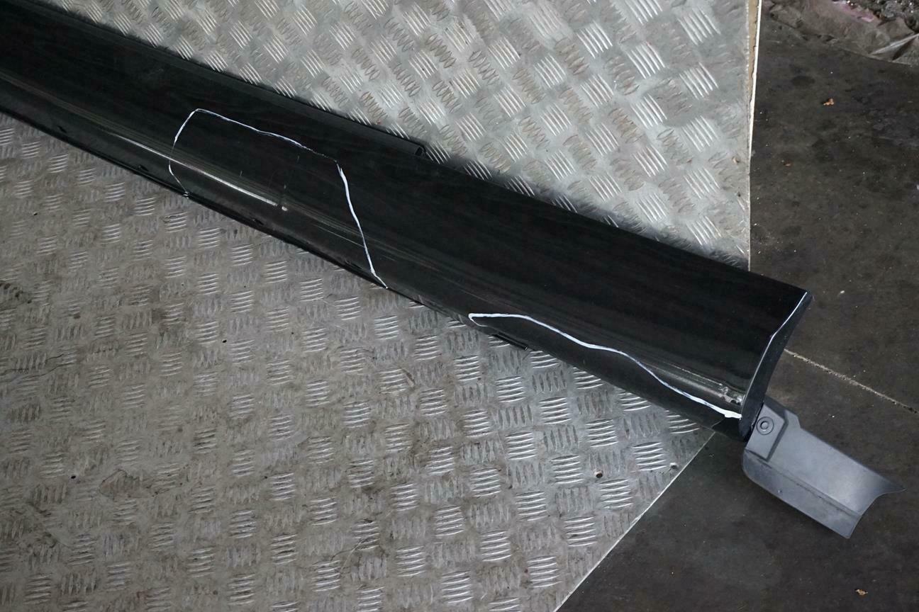 Mercedes CLC CL203 Door Sill Side Cover Skirt Left N/S Obsidian Black 197U