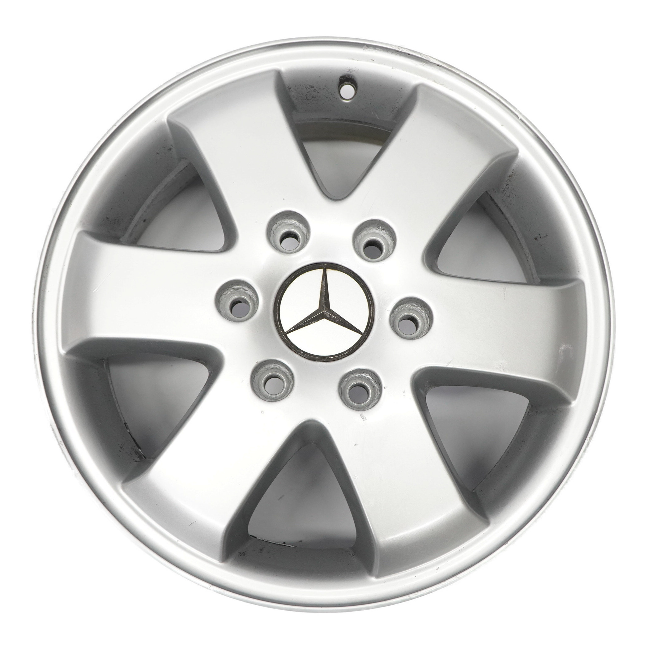 Mercedes W906 W910 Silberne Leicht metall felge 16" 6,5J ET:62 A0004017104