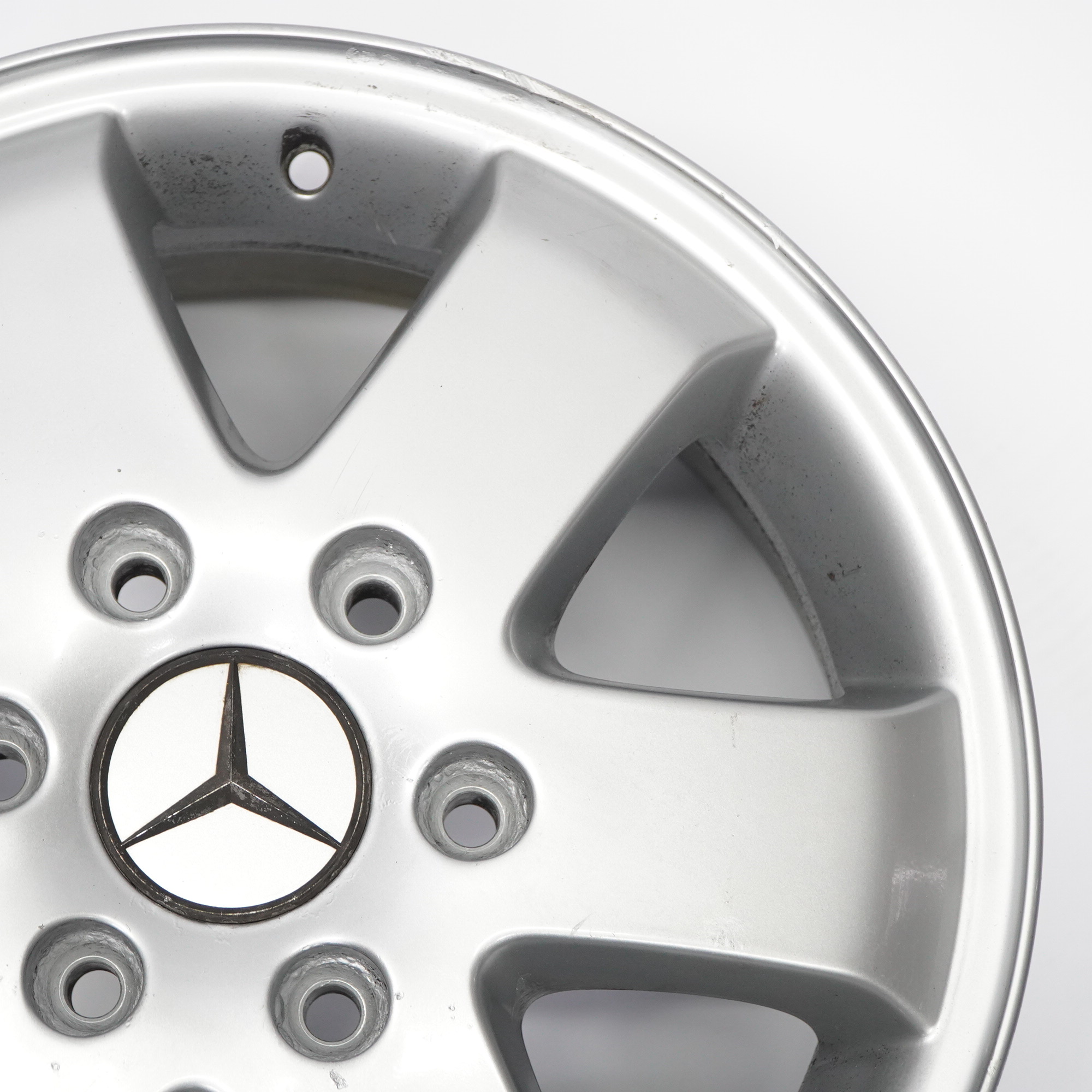 Mercedes W906 W910 Silberne Leicht metall felge 16" 6,5J ET:62 A0004017104