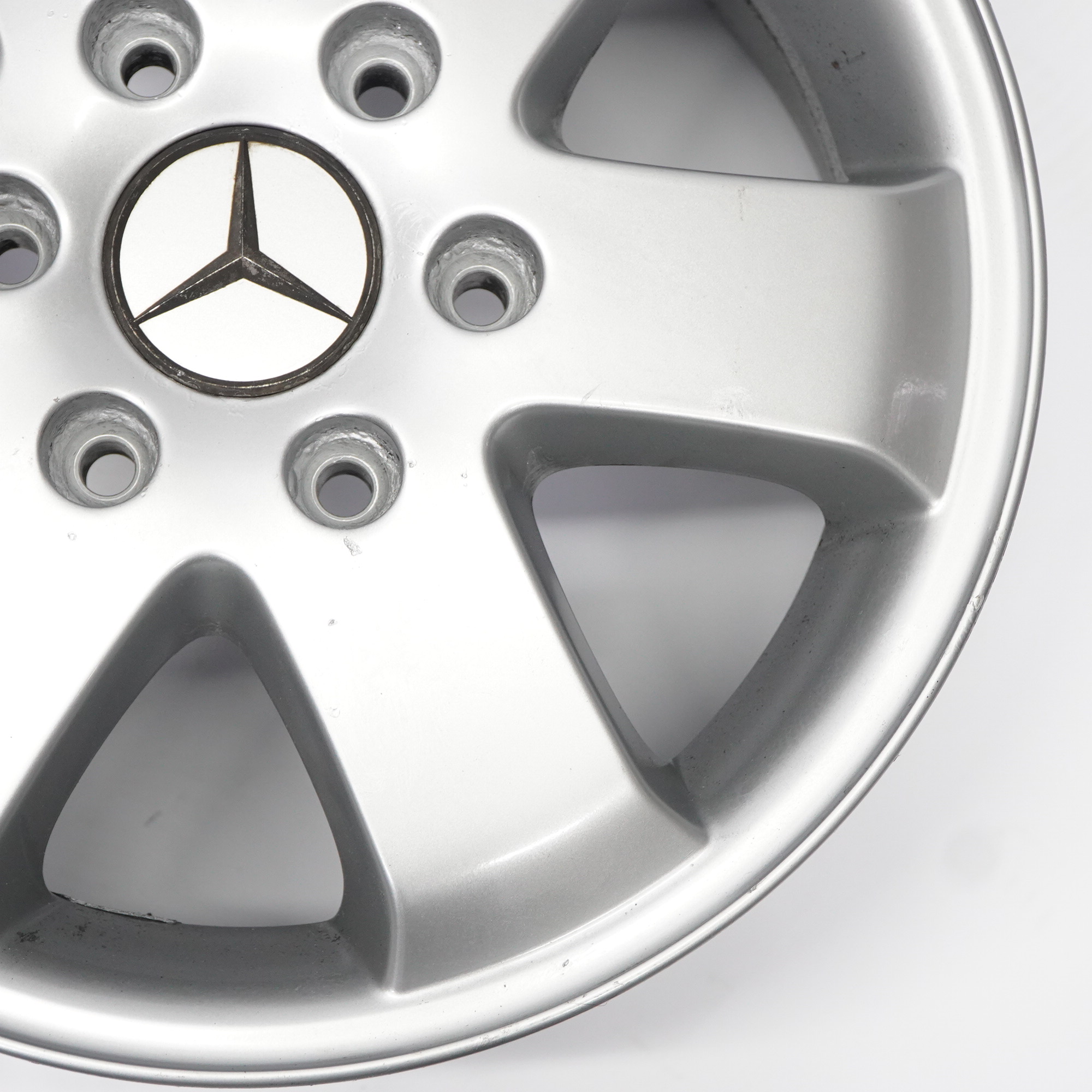 Mercedes W906 W910 Silberne Leicht metall felge 16" 6,5J ET:62 A0004017104