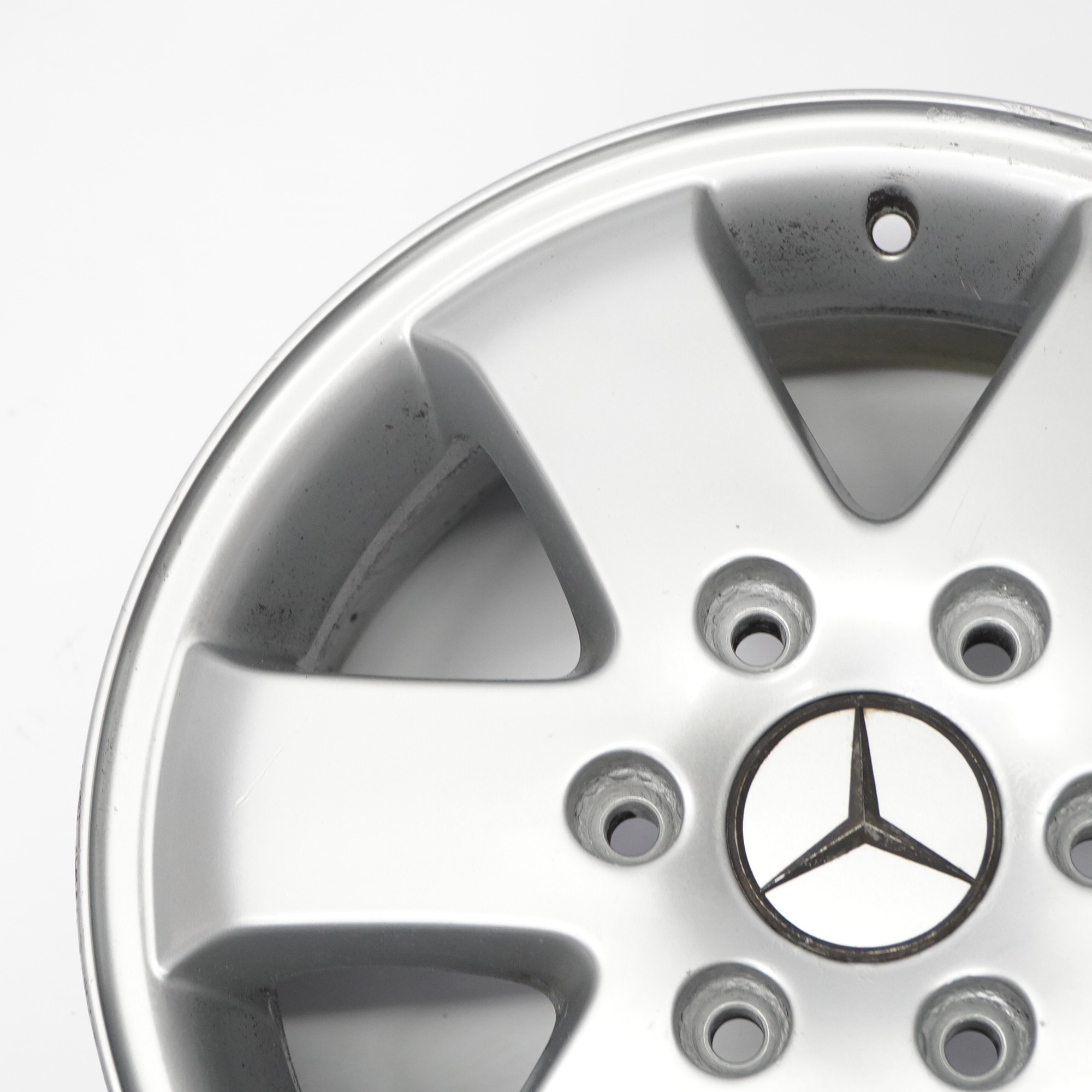 Mercedes W906 W910 Silberne Leicht metall felge 16" 6,5J ET:62 A0004017104