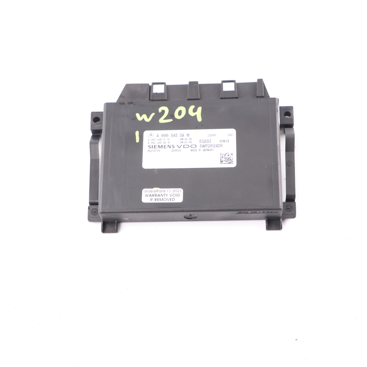 Mercedes W204 Automatikgetriebe Getriebe Modul Einheit ECU A0005455916