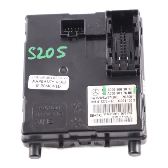 Mercedes S205 W205 Klimaanlagen-Steuermodul A/C ECU Einheit A0009001017