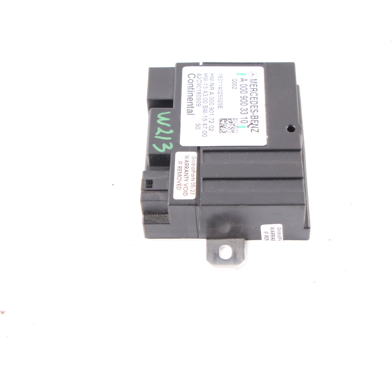 Mercedes W205 W213 Kraftstoff pumpen modul Steuergerät ECU A0009003310