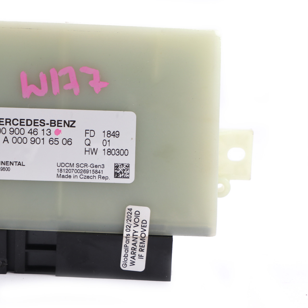 AGR Modul Mercedes W177 W205 Abgasrückführungseinheit ECU A0009004613