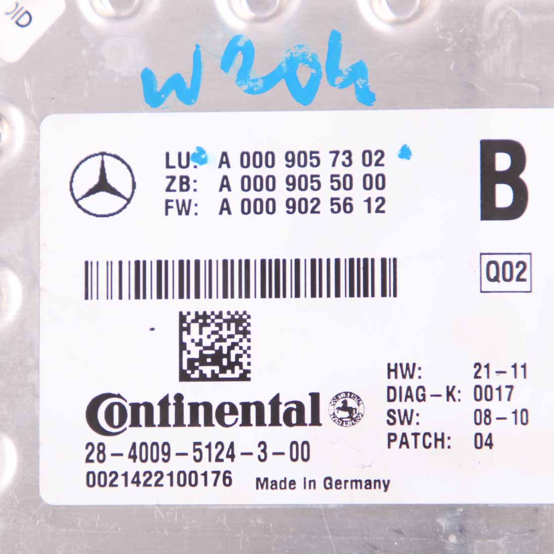 Windschutzscheiben kamera Mercedes W204 W212 Frontscheibe einheit A0009057302