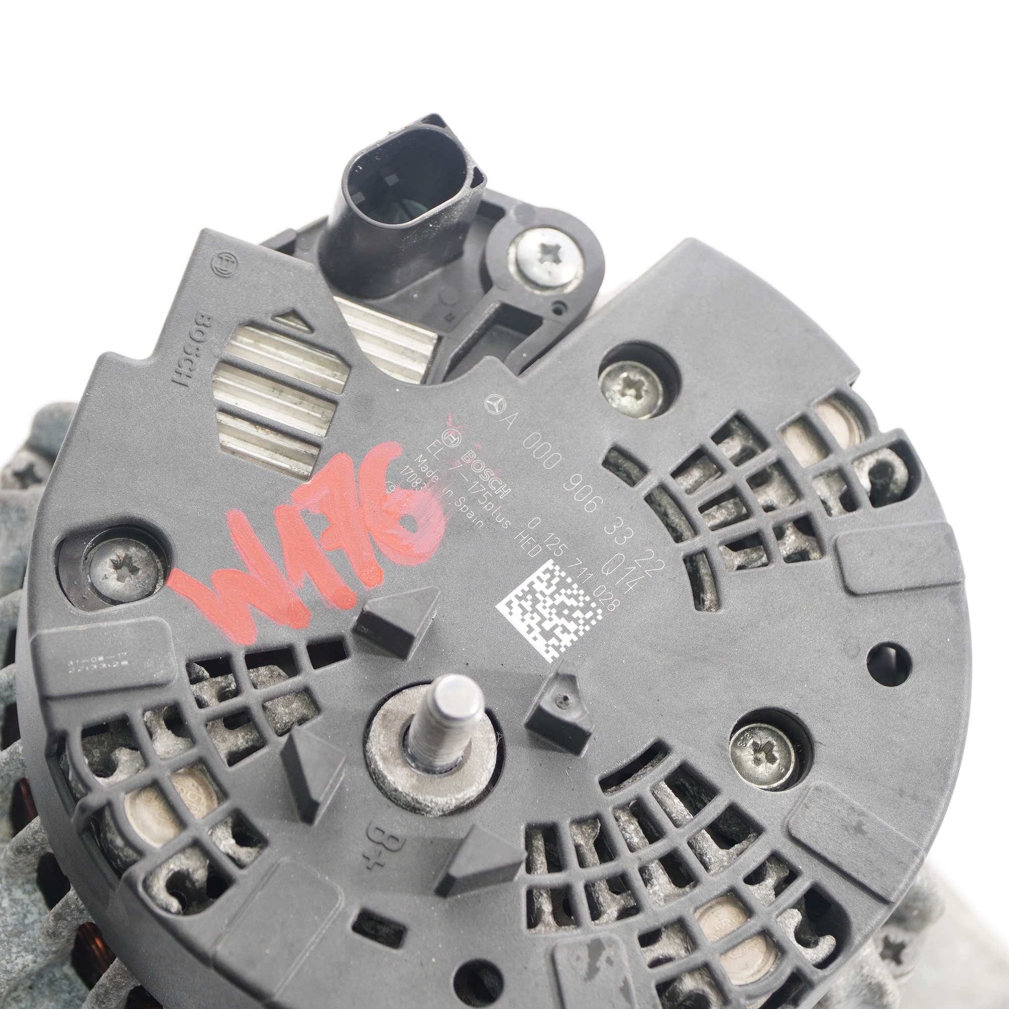 Lichtmaschine Generator Mercedes W176 W246 OM651 Diesel motor 175A A0009063322