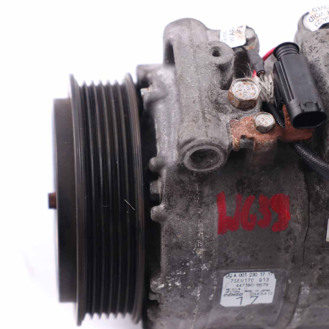 Air Conditioning Compressor Mercedes W639 W906 Air Con A/C Pump A0012301711