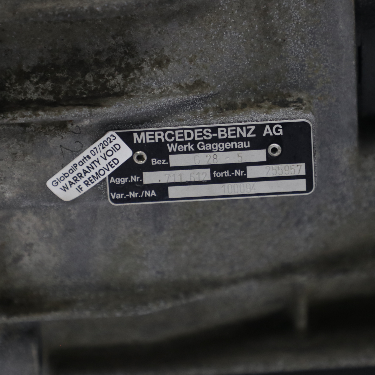 Mercedes Sprinter W901 W903 Schaltgetriebe 711612 711.612 A0012603600 GARANTIE