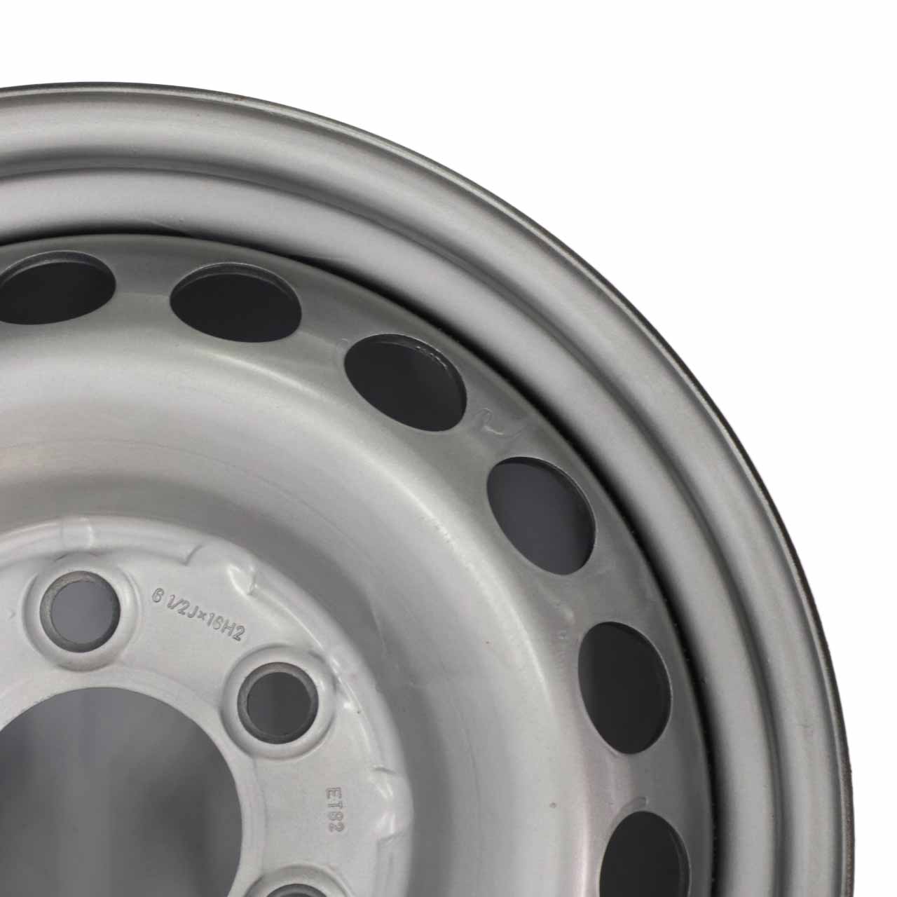 Mercedes Sprinter W906 Silberne Stahlfelge Felge 16" 6,5J ET:62 A0014014802