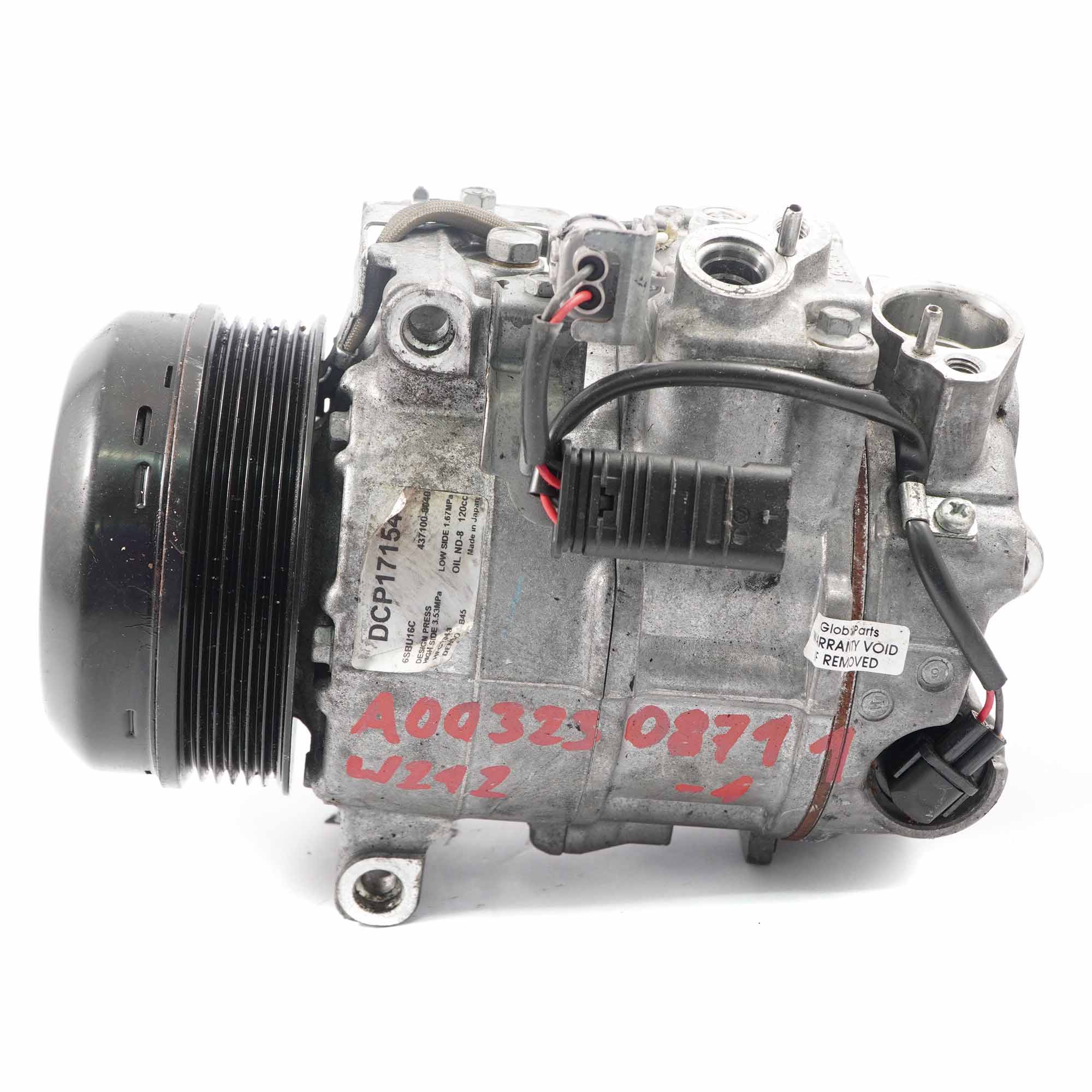 Air Conditioning Compressor Mercedes W204 W207 W212 Air Con A/C Unit DCP17154